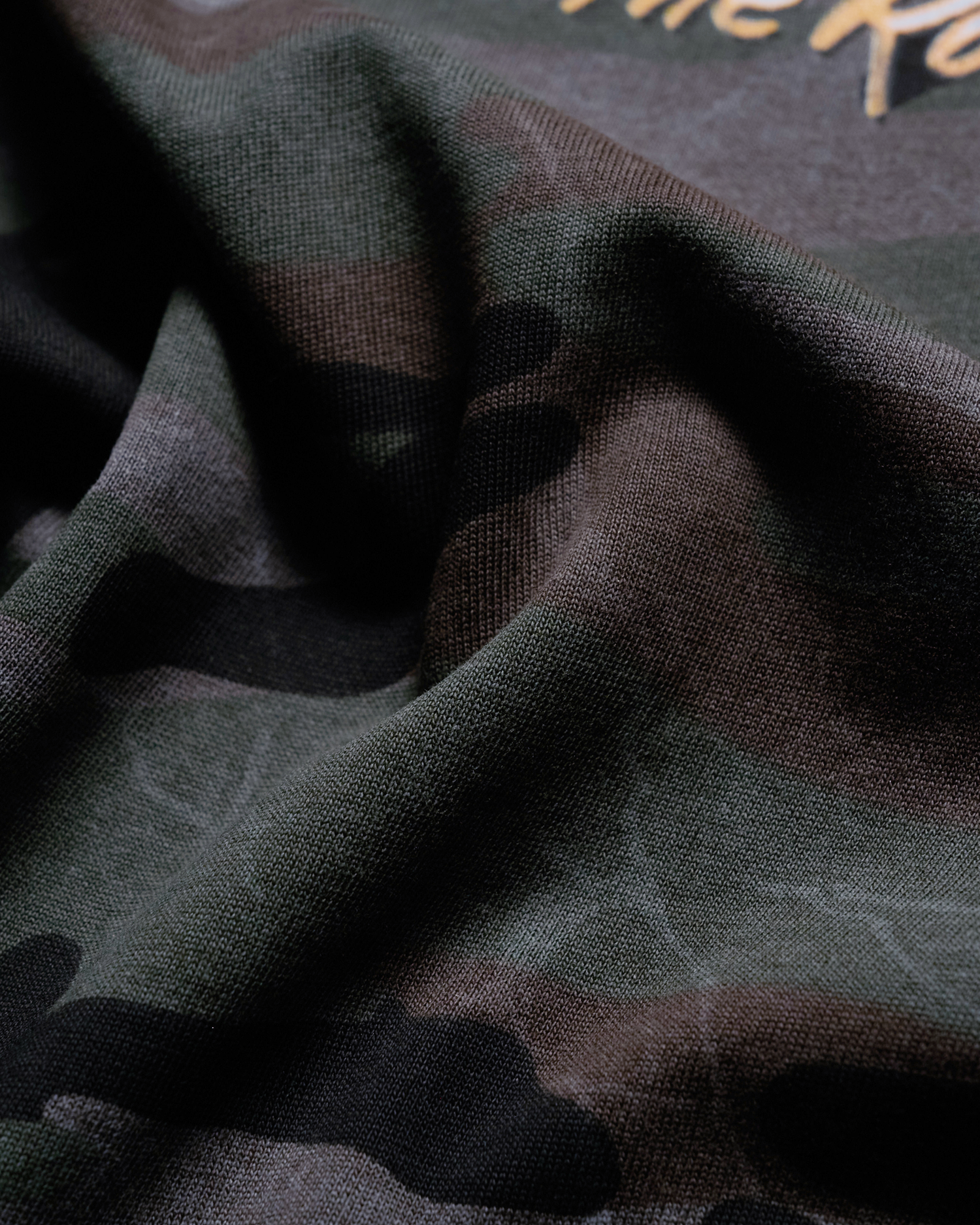 ADLV - Áo thun nữ ROLLING STONES CAMO BLUR Đen