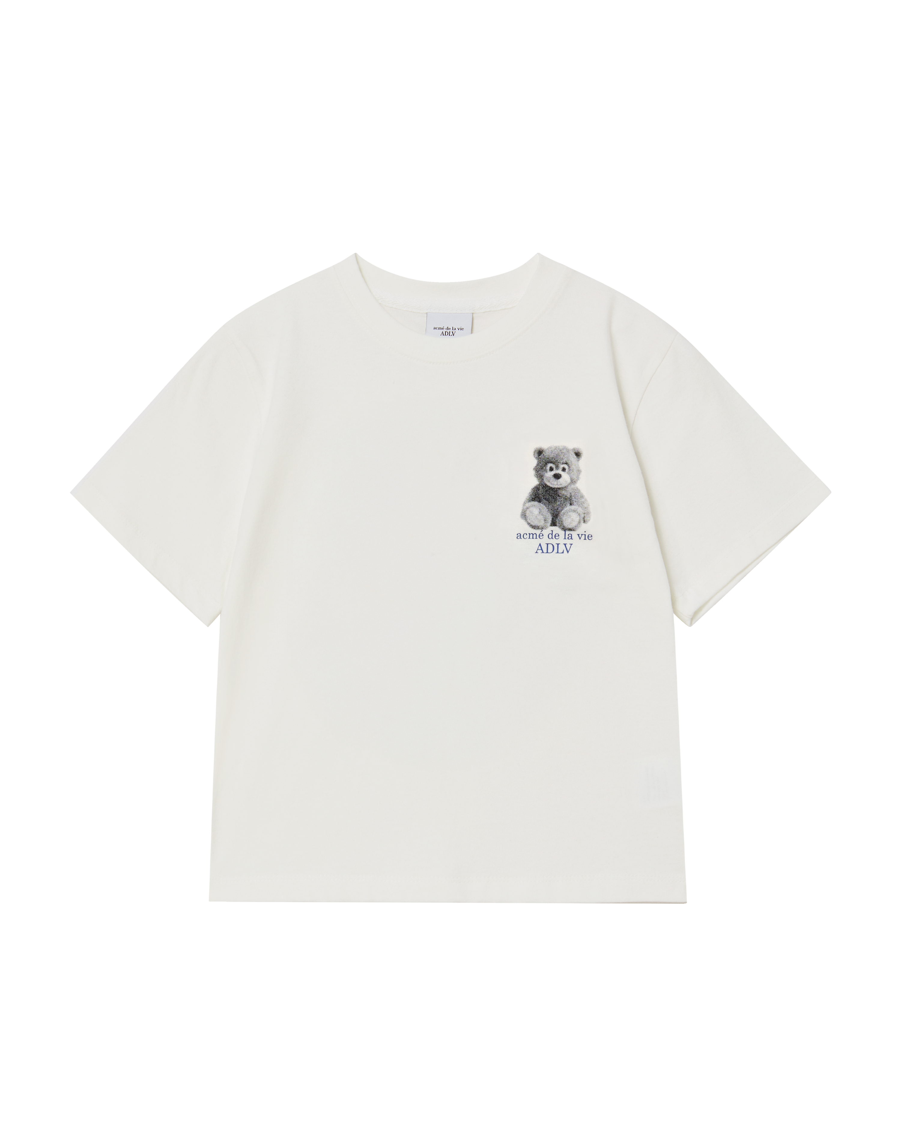 Áo thun ngắn tay KIDS AC BEAR LAYERED Kem