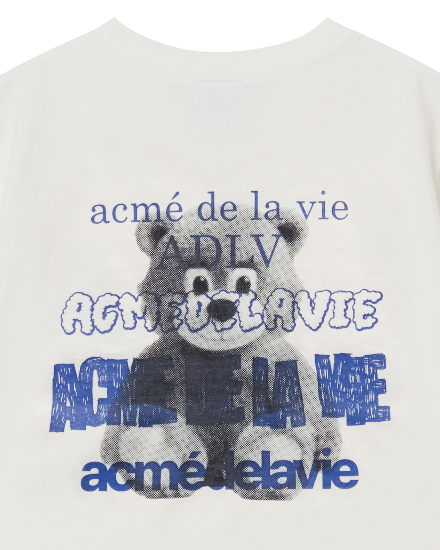 Áo thun ngắn tay KIDS AC BEAR LAYERED Kem
