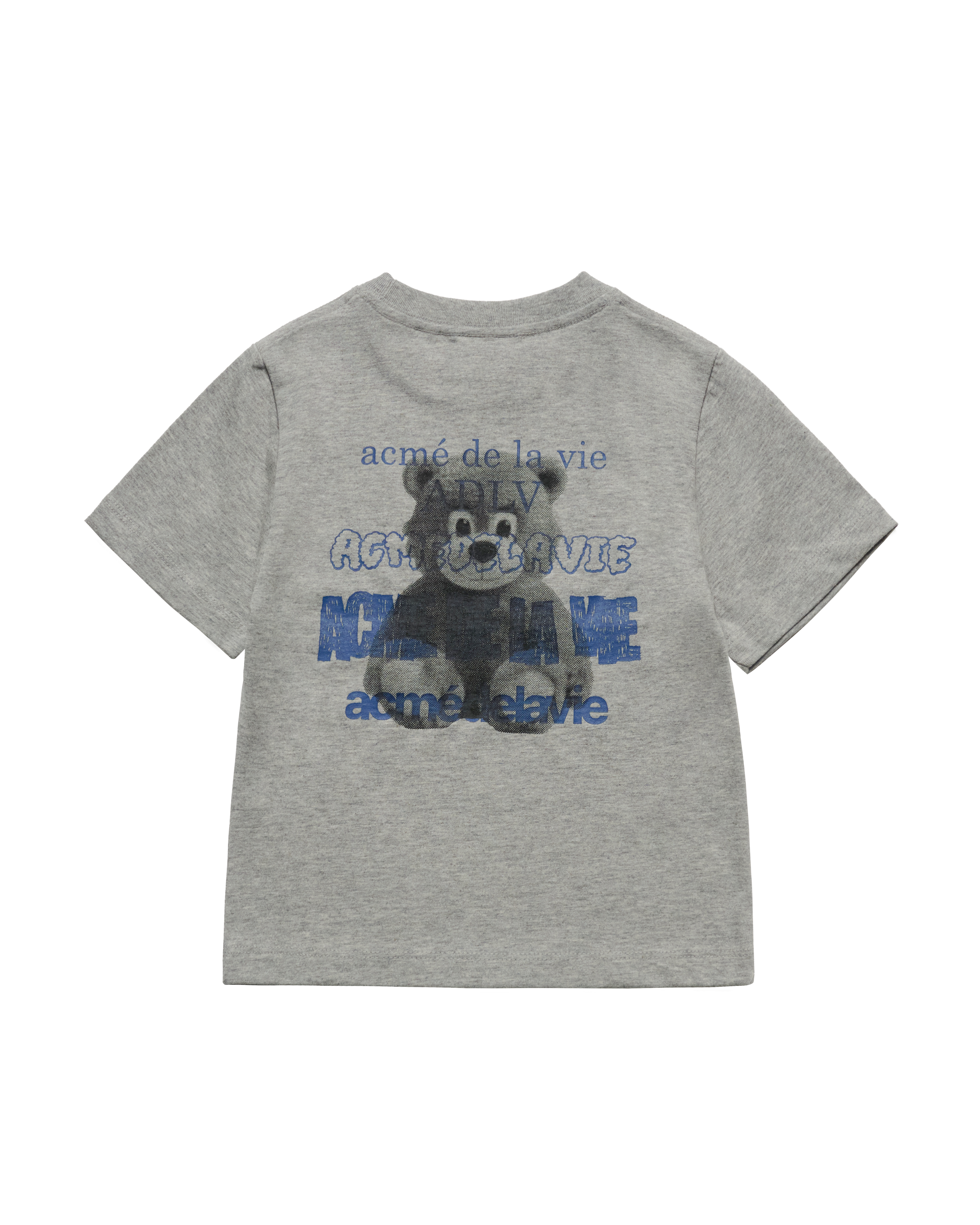 Áo thun ngắn tay KIDS AC BEAR LAYERED Muối tiêu