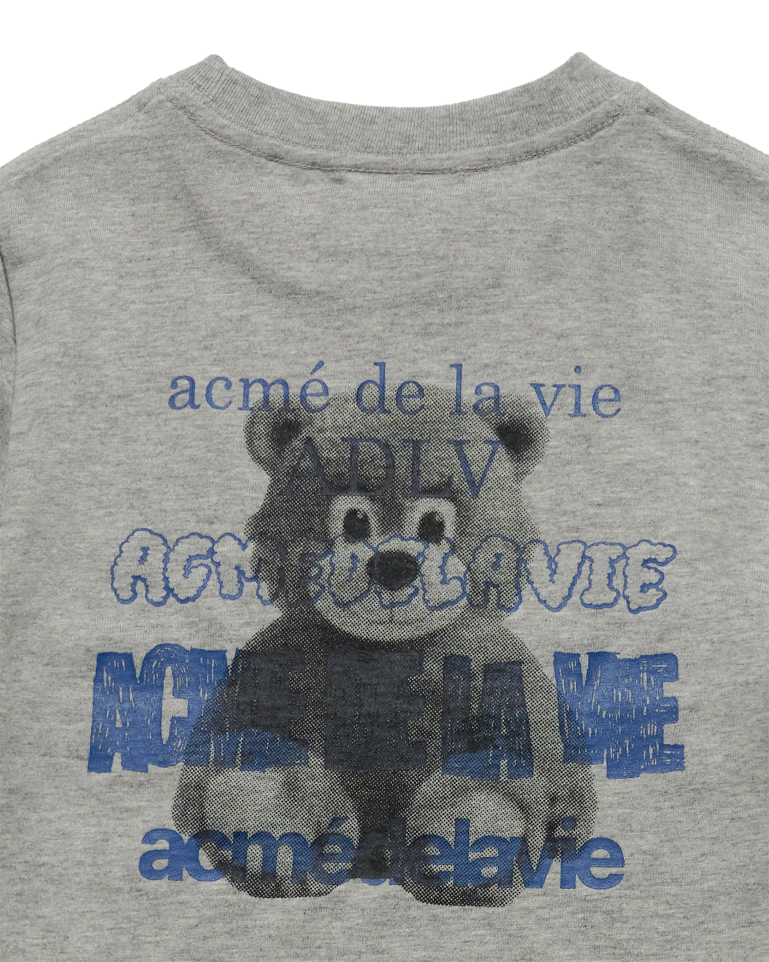 Áo thun ngắn tay KIDS AC BEAR LAYERED Muối tiêu