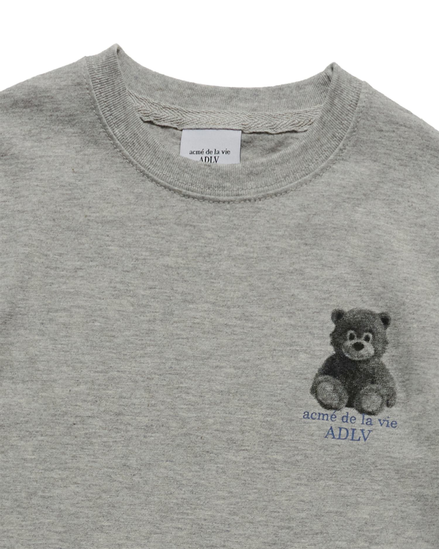 Áo thun ngắn tay KIDS AC BEAR LAYERED Muối tiêu