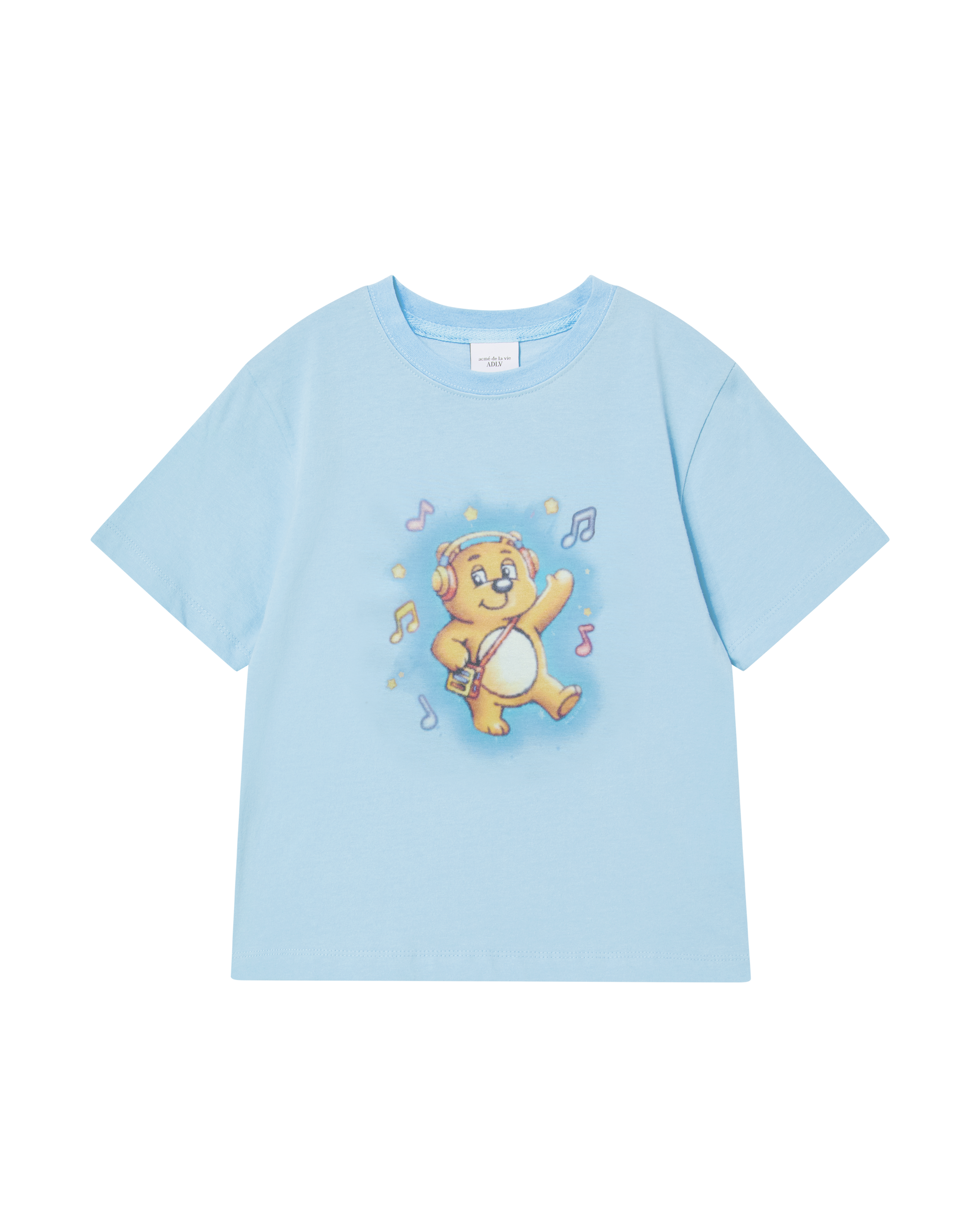 Áo thun ngắn tay KIDS DREAMY AC BEAR Xanh da trời