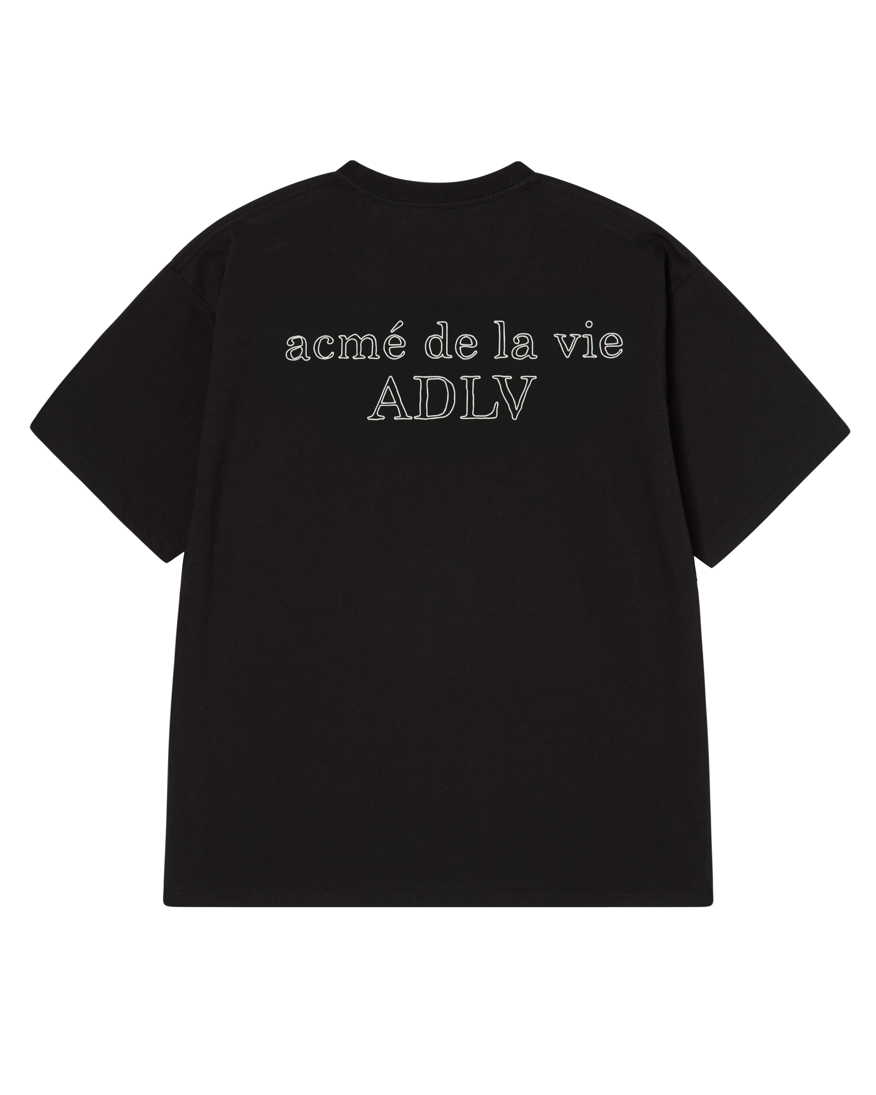 Áo thun BORDER LINE BASIC LOGO SEASON2 Đen