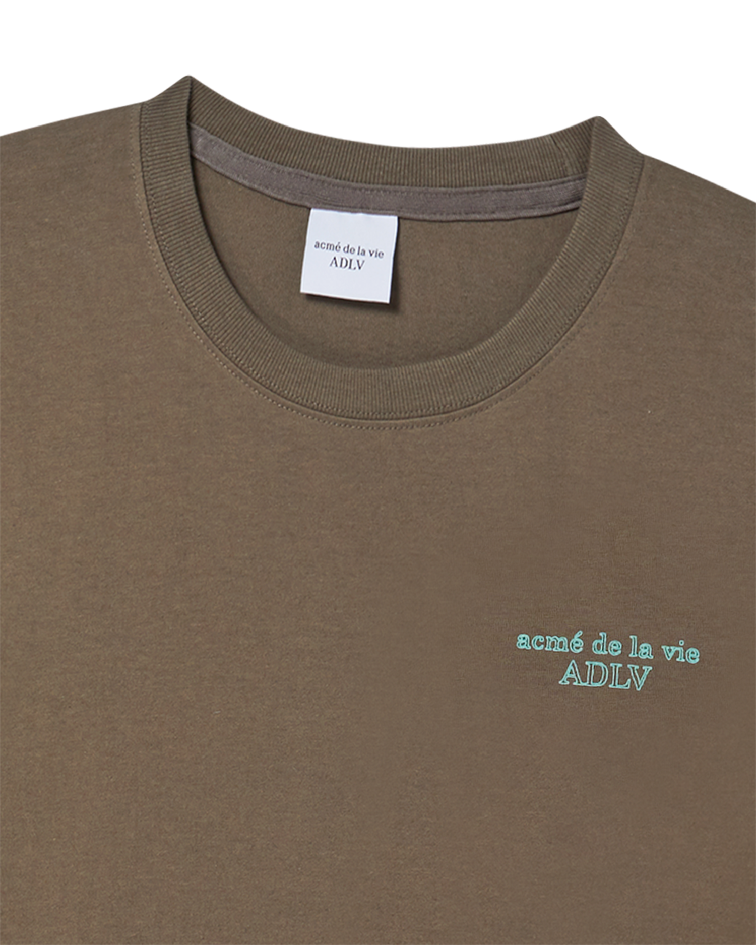 Áo thun BORDER LINE BASIC LOGO SEASON2 Ca cao