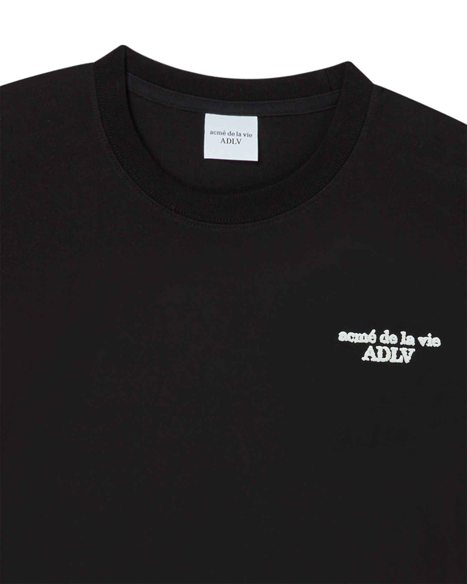 ADLV - Áo thun BUMPING BASIC LOGO Đen