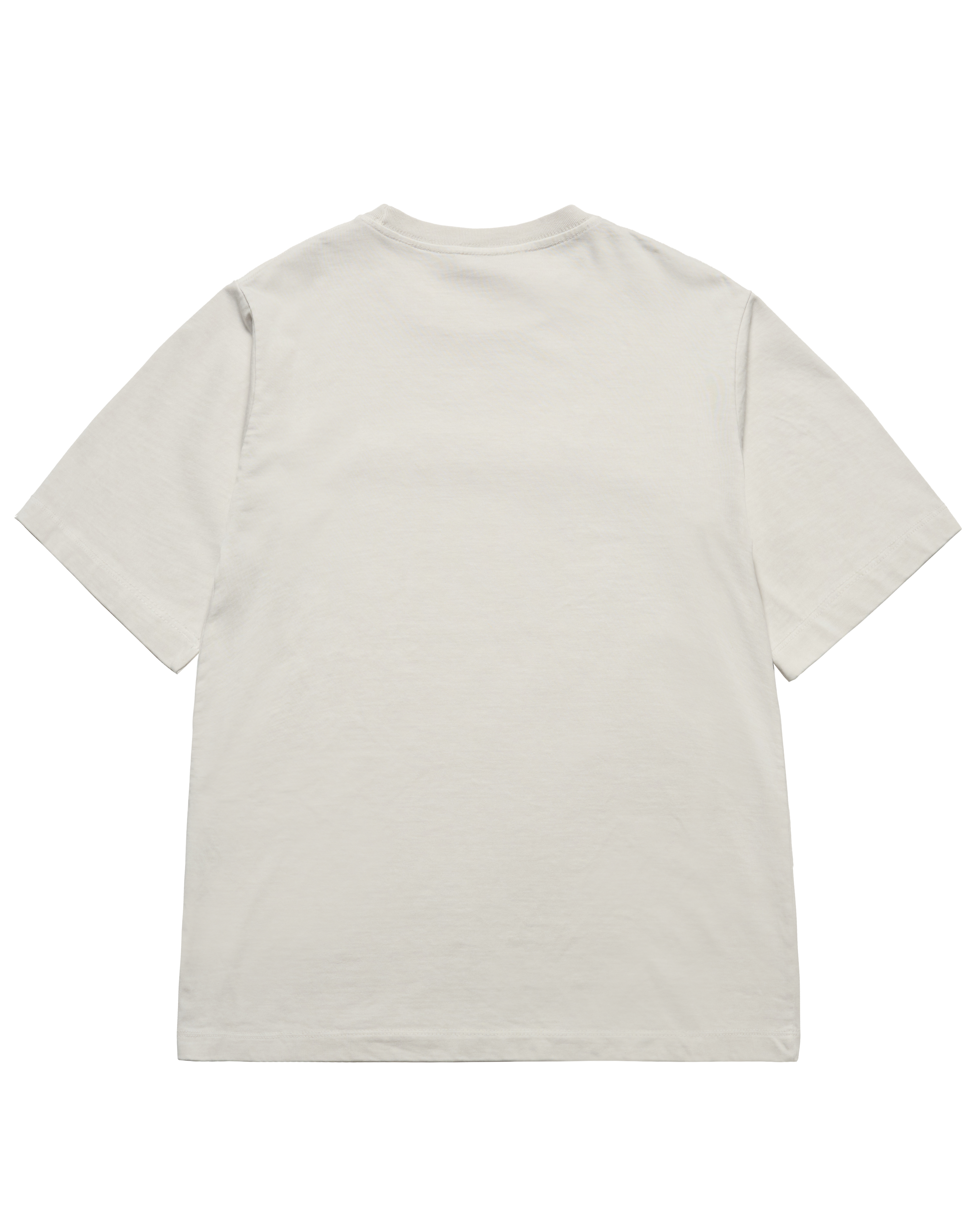 ADLV - Áo thun EMBOSSED LOGO PIGMENT Xám nhạt