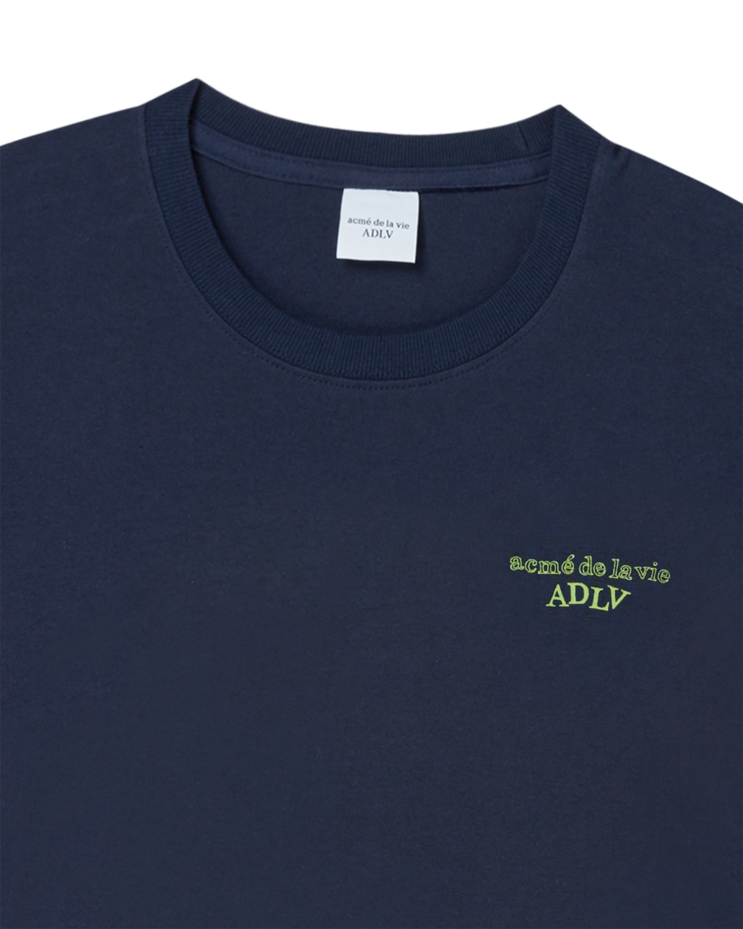 ADLV - Áo thun SHAKE BASIC LOGO Xanh navy