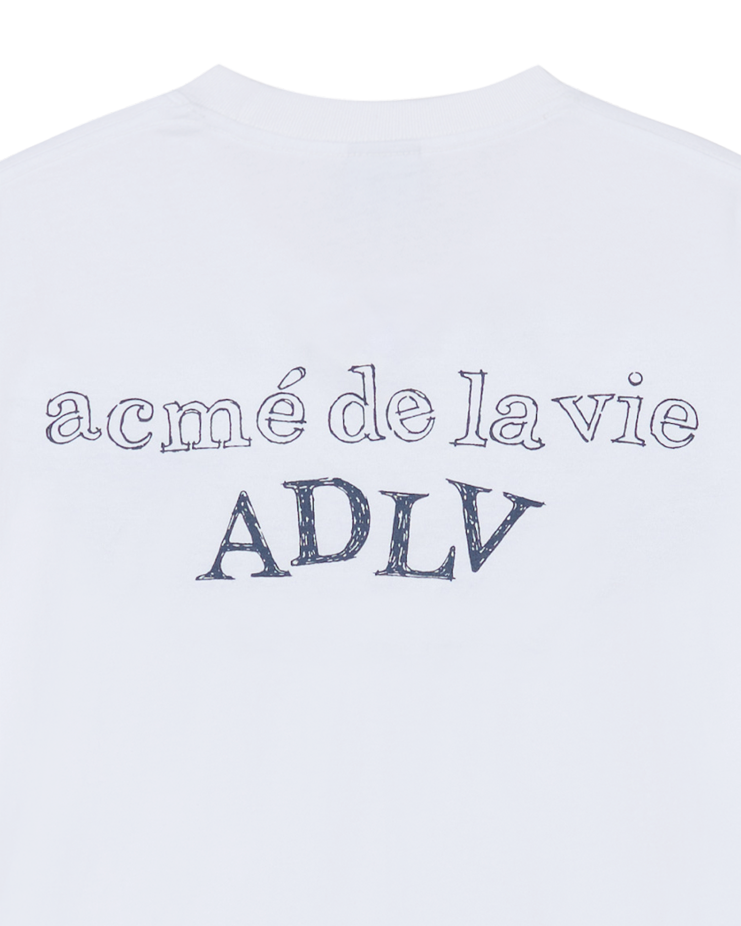 ADLV - Áo thun SHAKE BASIC LOGO Trắng