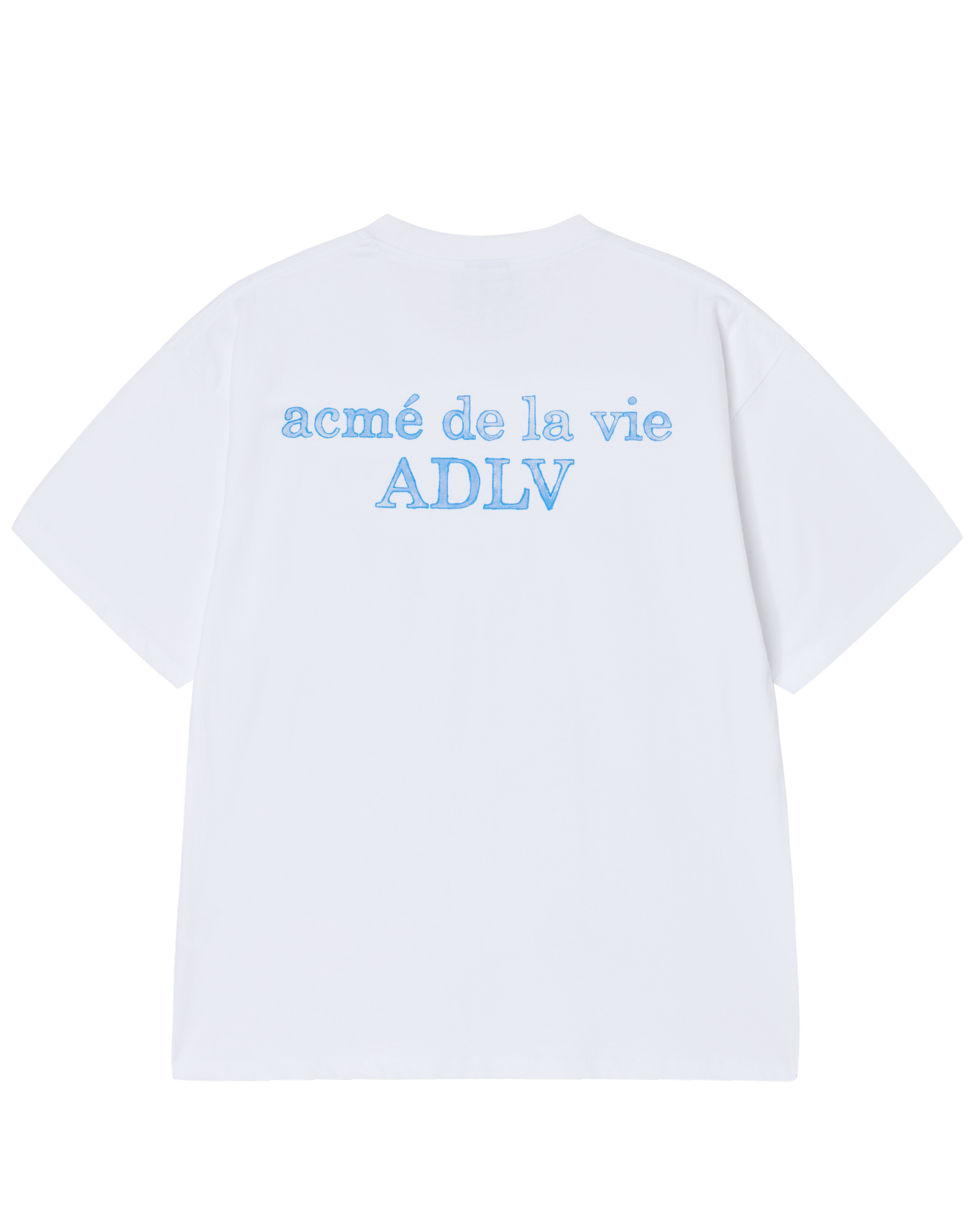 ADLV - Áo thun WATERCOLOR LOGO Trắng