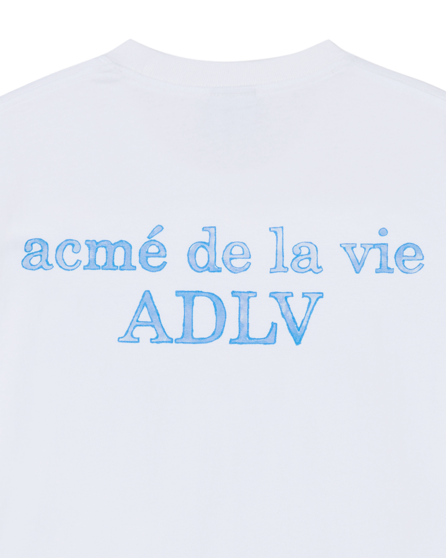 ADLV - Áo thun WATERCOLOR LOGO Trắng