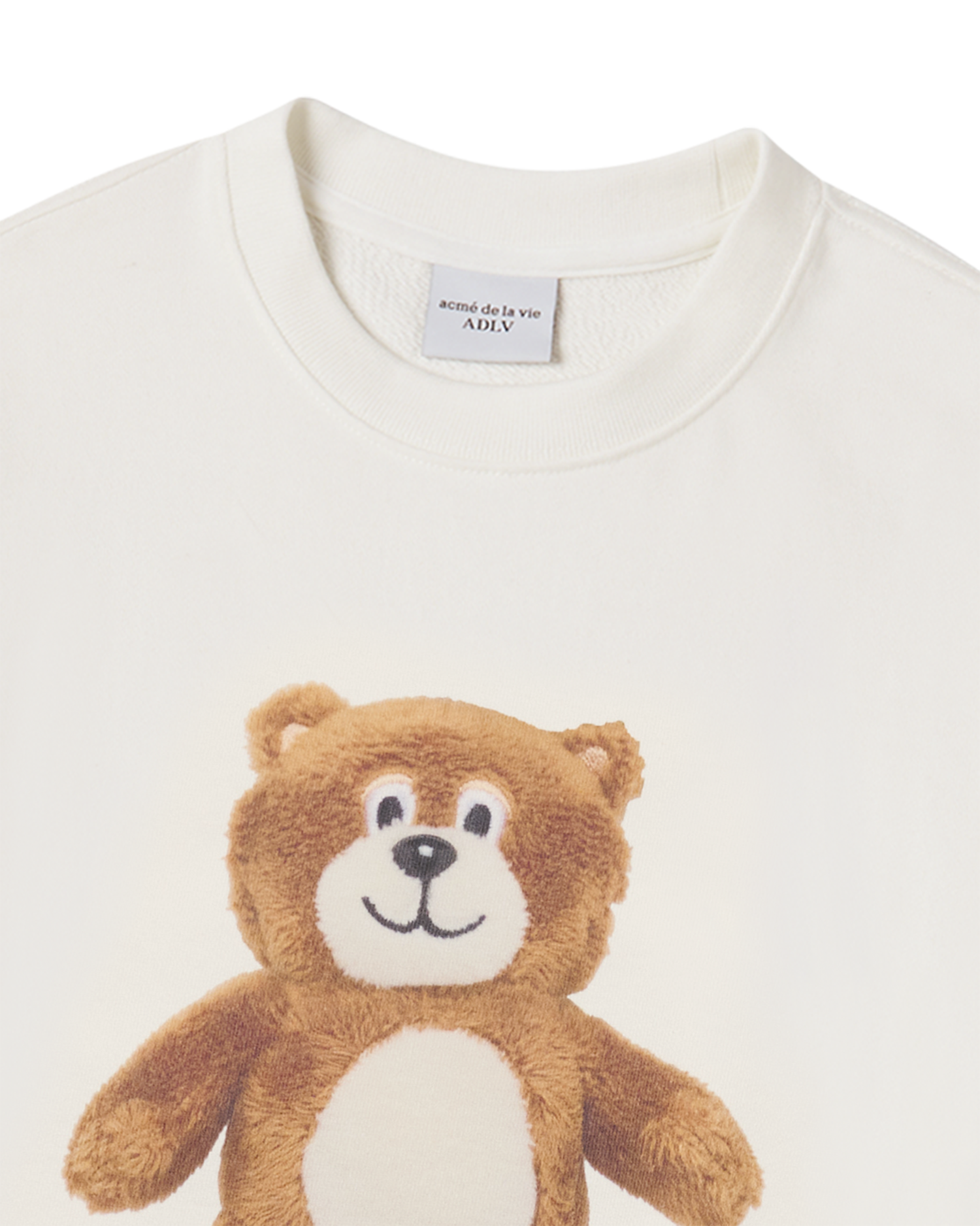 Áo nỉ AC BEARDOLL Kem
