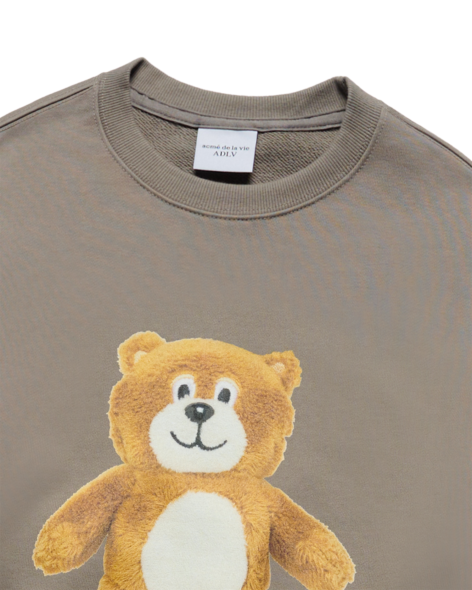 Áo nỉ AC BEARDOLL Nâu nhạt