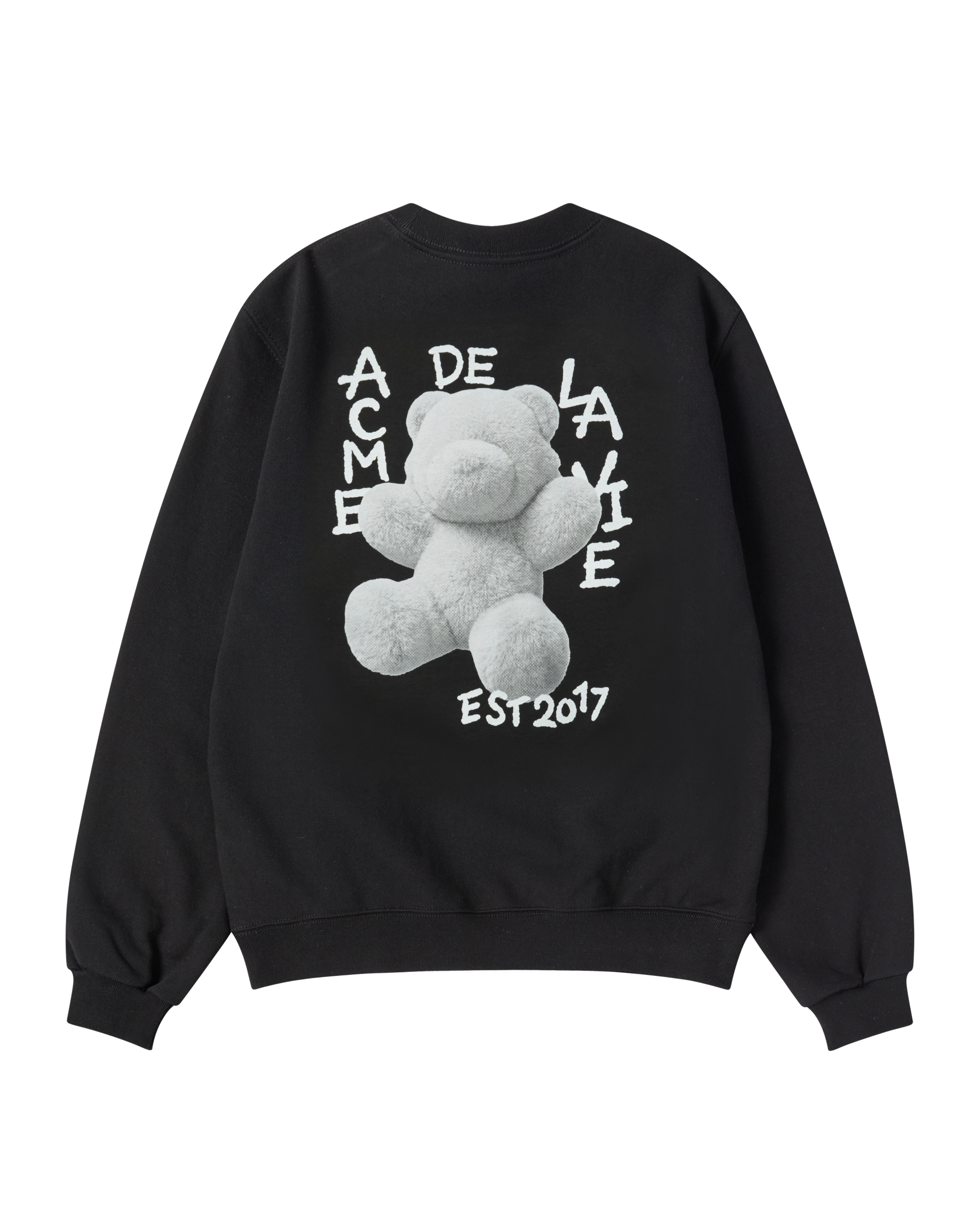 ADLV - Áo nỉ WOMAN FUZZY AC BEAR Đen