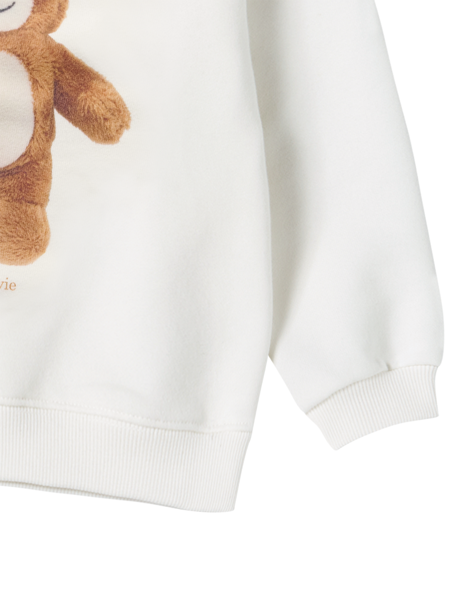 Áo nỉ KIDS AC BEARDOLL Kem