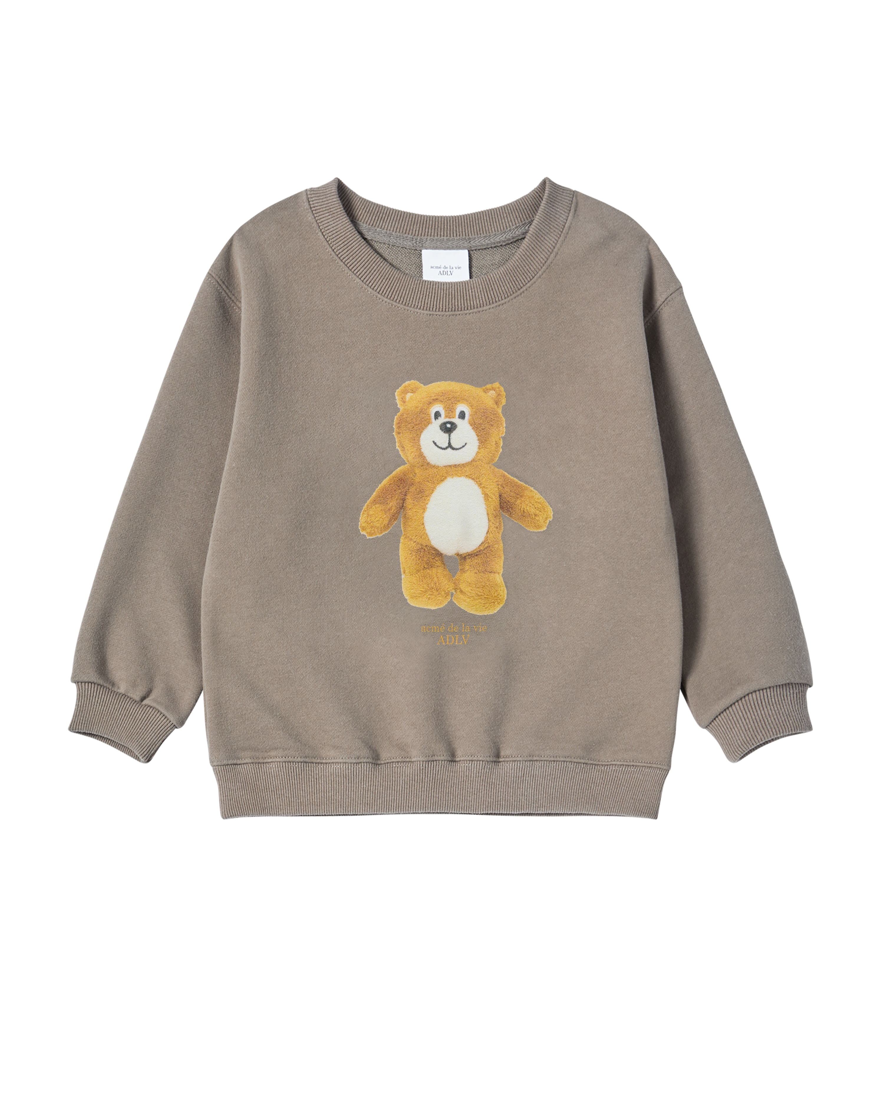 Áo nỉ KIDS AC BEARDOLL Nâu nhạt