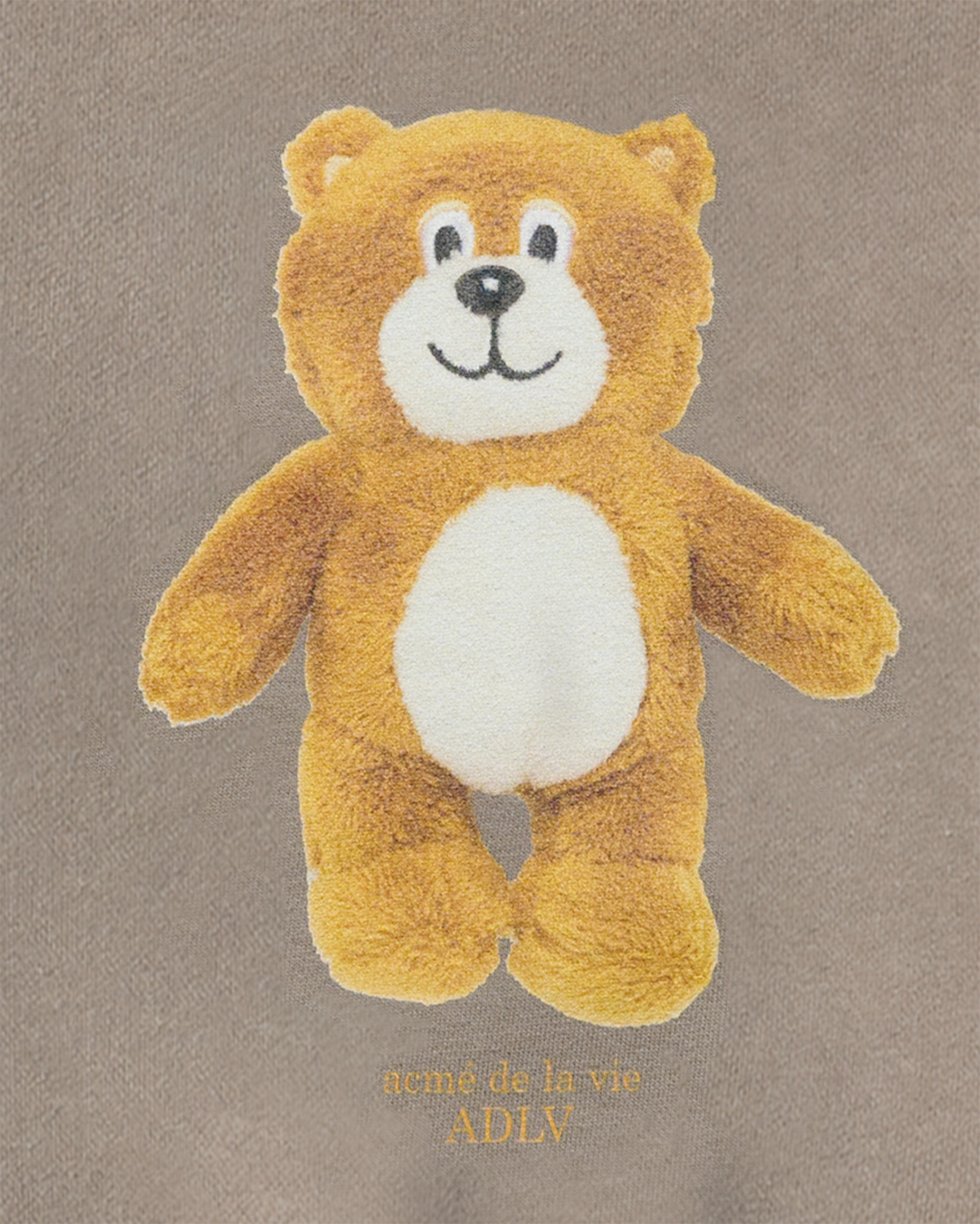 Áo nỉ KIDS AC BEARDOLL Nâu nhạt