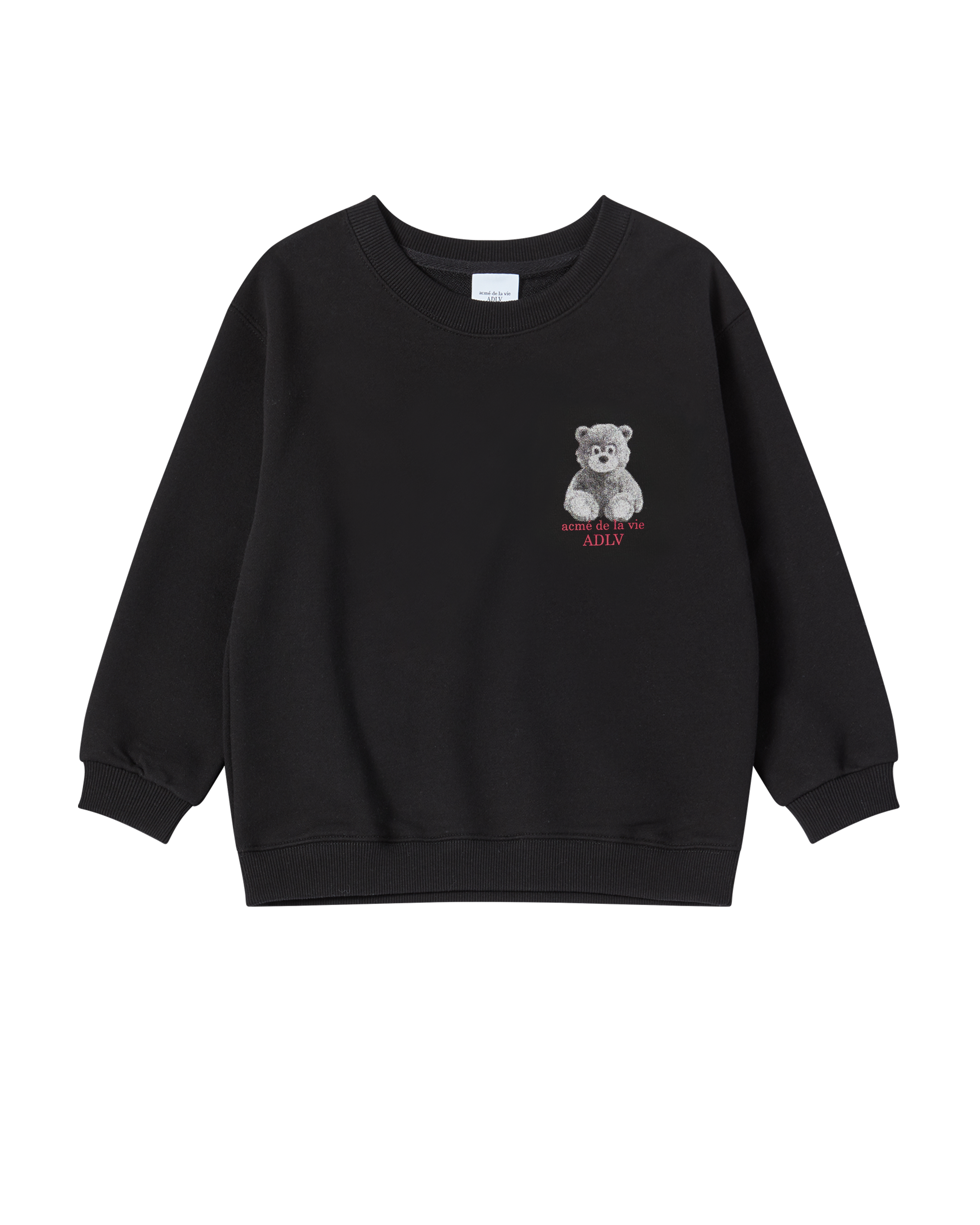 Áo nỉ KIDS AC BEAR LAYERED Đen