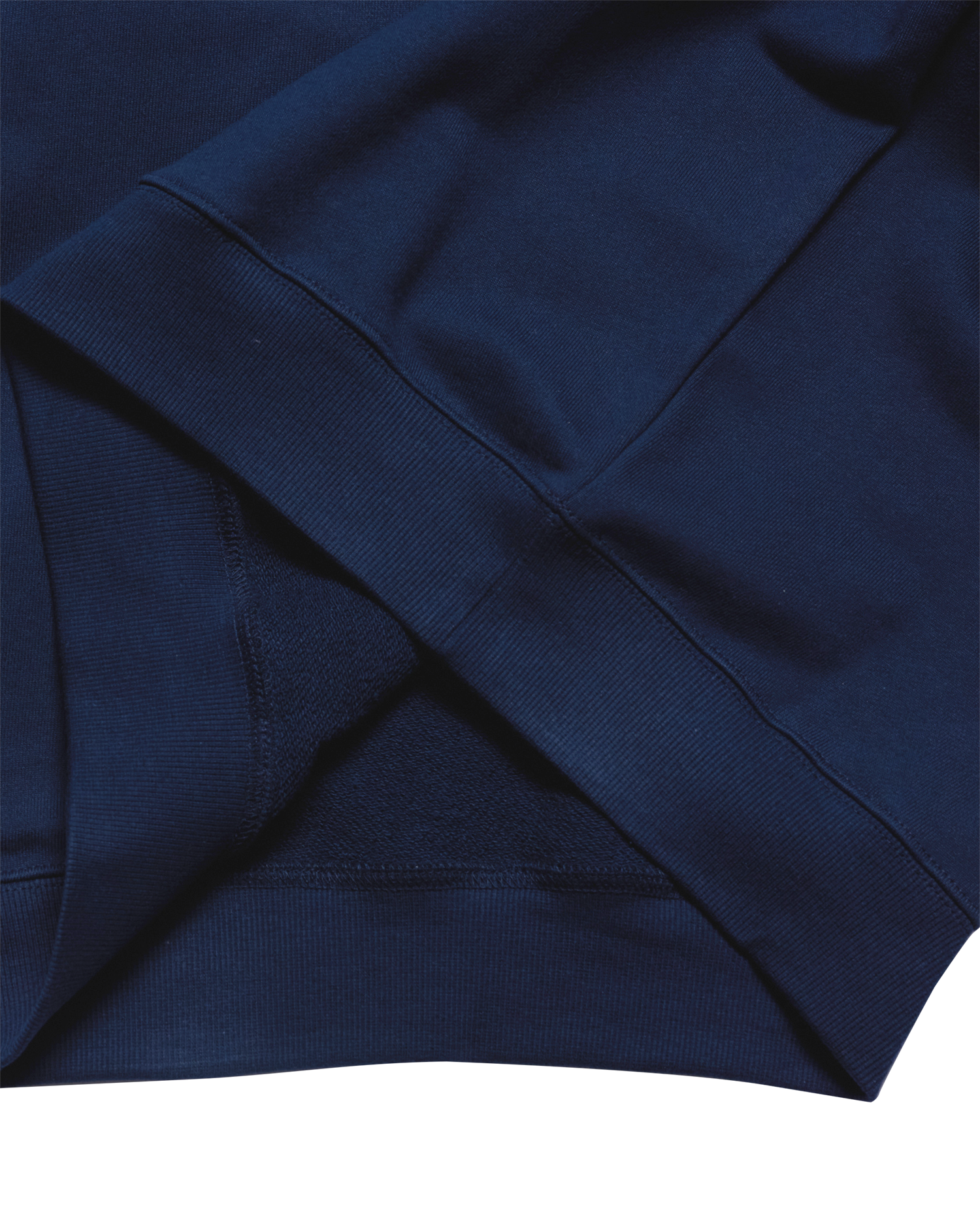 Áo nỉ BORDER LINE BASIC LOGO SEASON2 Xanh navy đậm