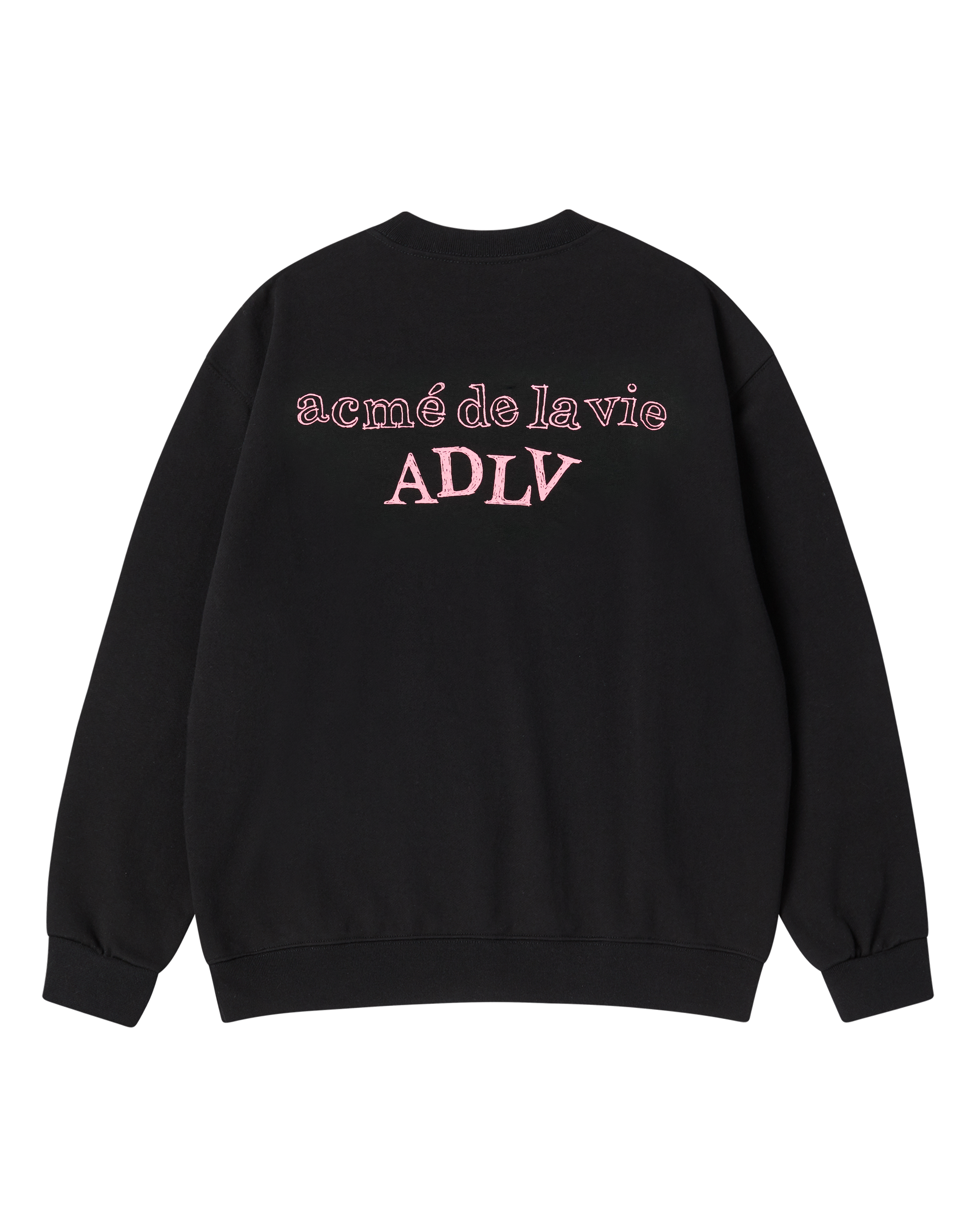 ADLV - Áo nỉ SHAKE BASIC LOGO Đen