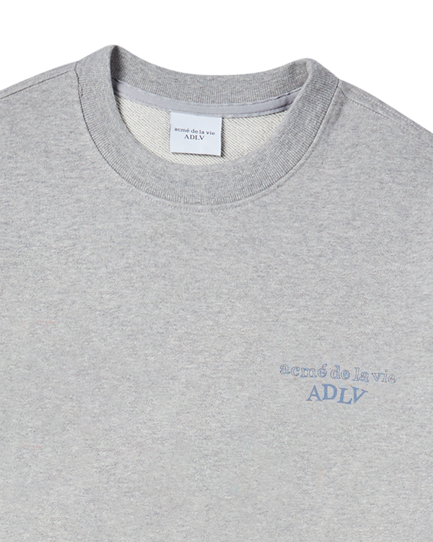ADLV - Áo nỉ SHAKE BASIC LOGO Muối tiêu
