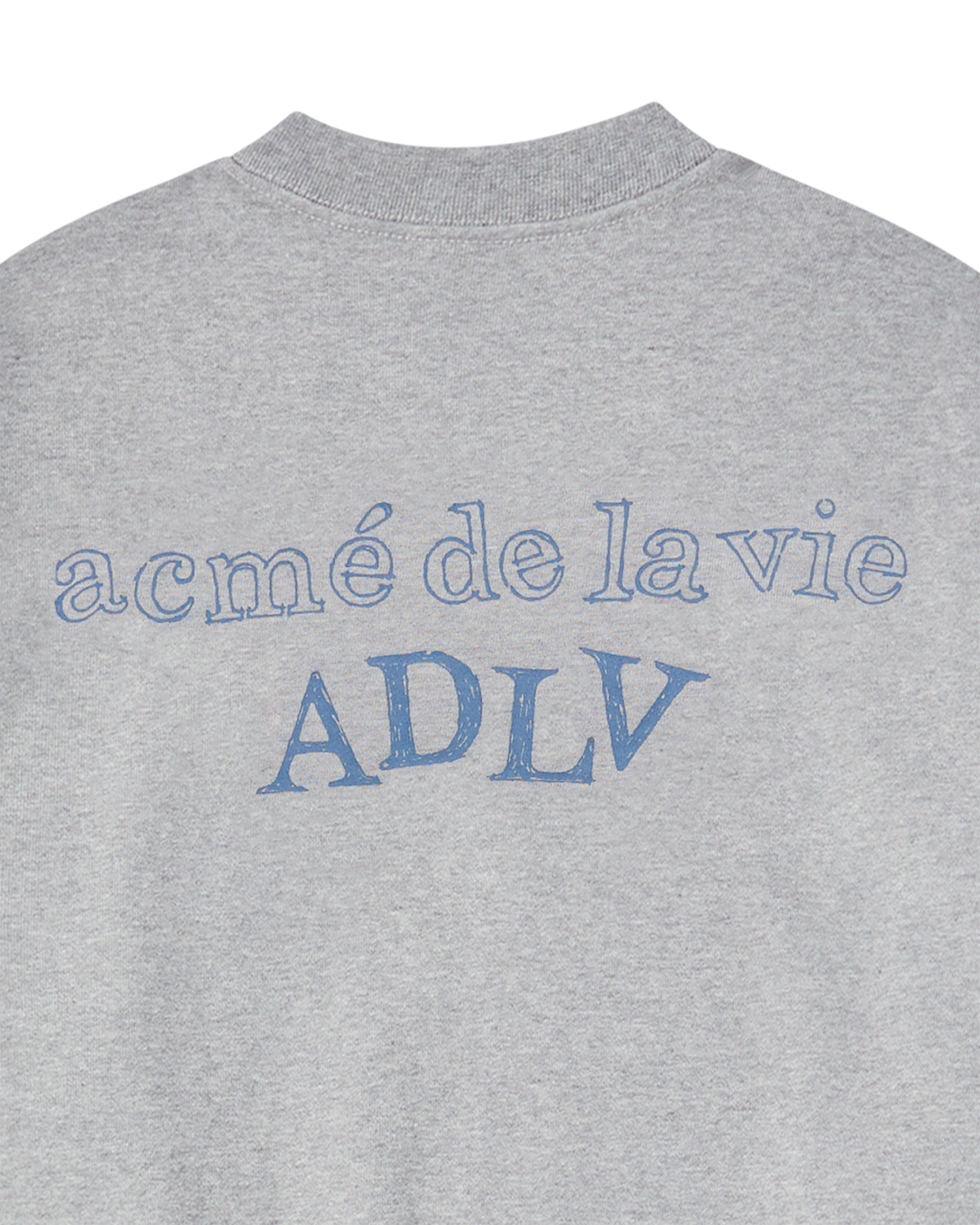 ADLV - Áo nỉ SHAKE BASIC LOGO Muối tiêu