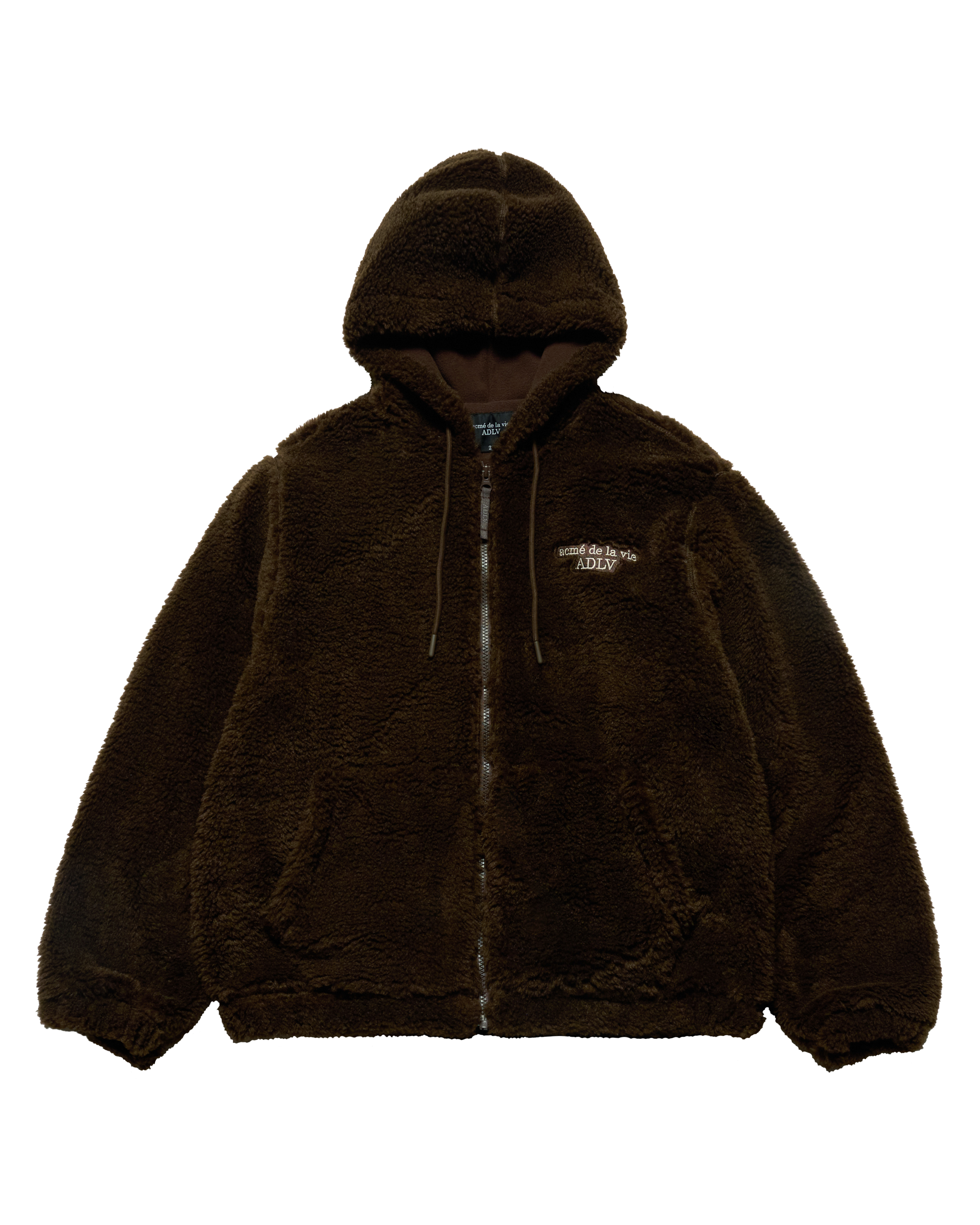 Áo hoodie ADLV BOUCLE Nâu