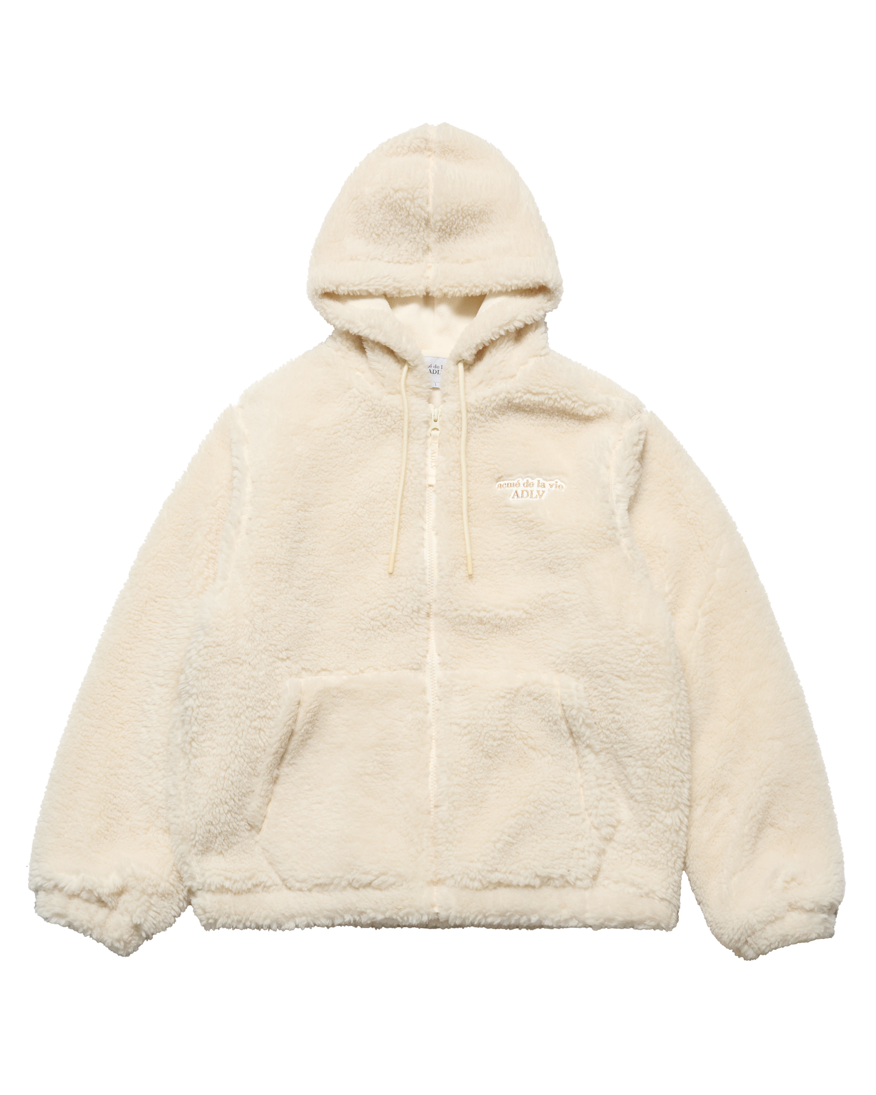 Áo hoodie ADLV BOUCLE Kem