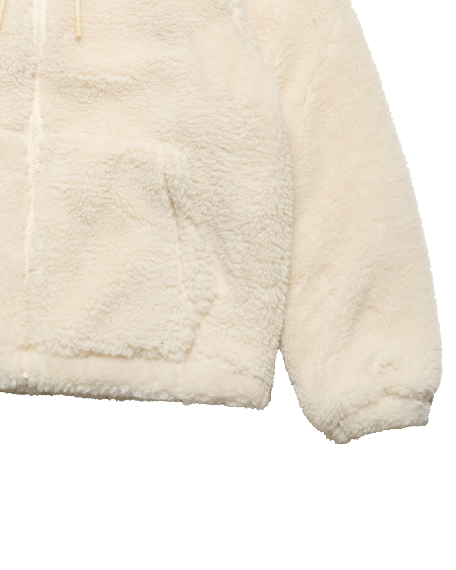 Áo hoodie ADLV BOUCLE Kem