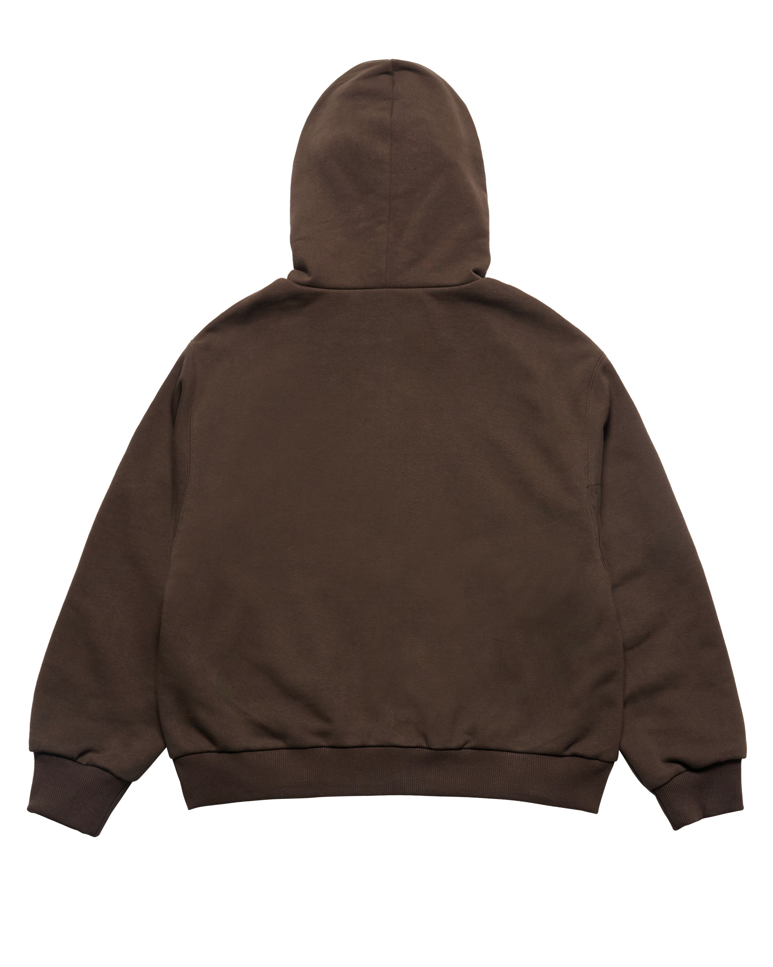 Áo hoodie ADLV CHECK APPLIQUE Nâu đậm