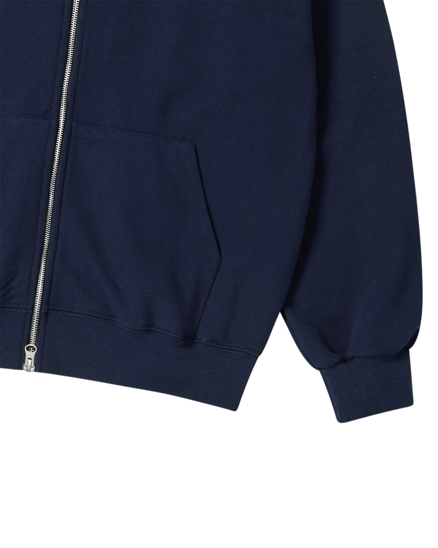 Áo hoodie BASIC LOGO NAPPING SEASON2 Xanh navy đậm