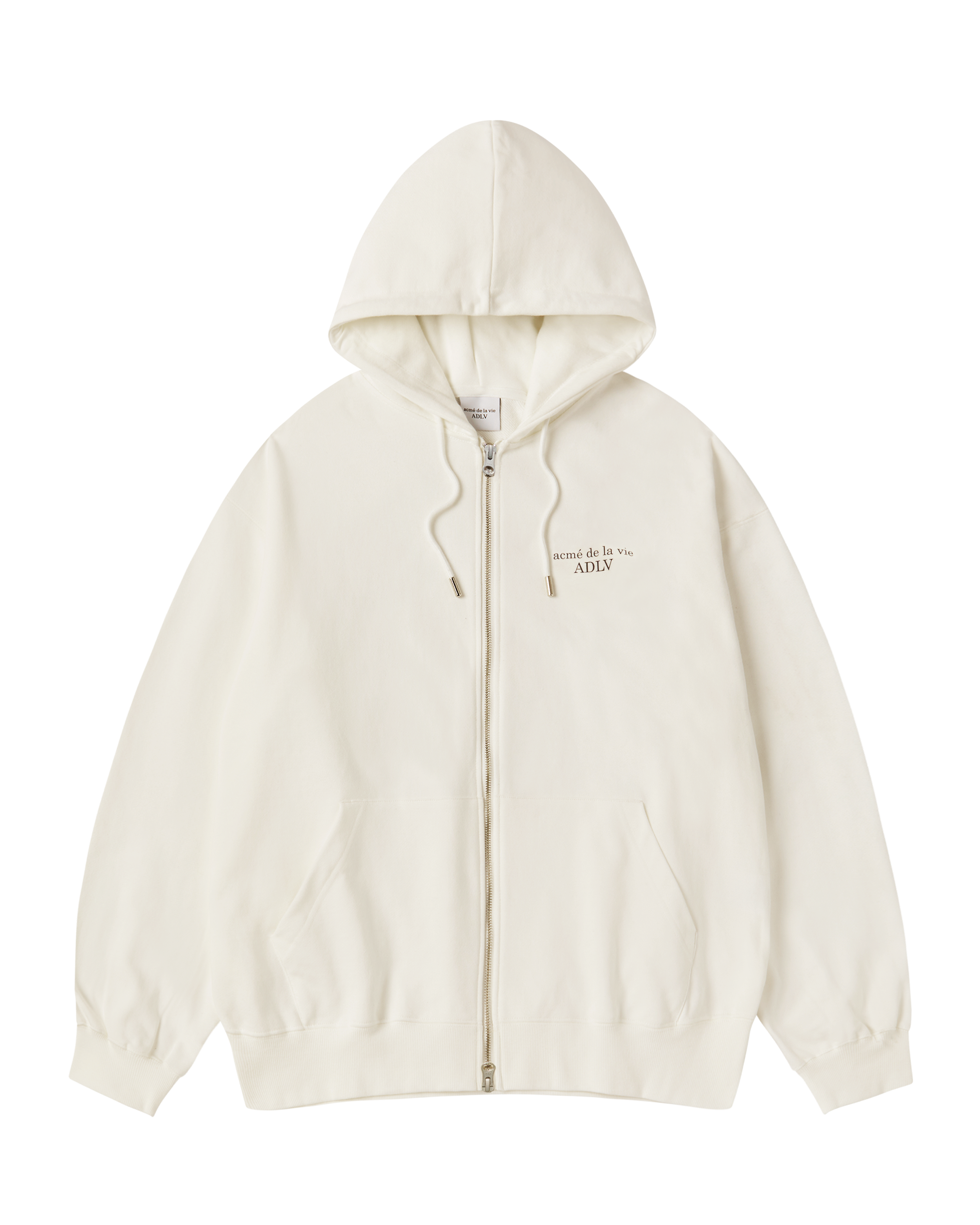 Áo hoodie BASIC LOGO NAPPING SEASON2 Trắng ngà