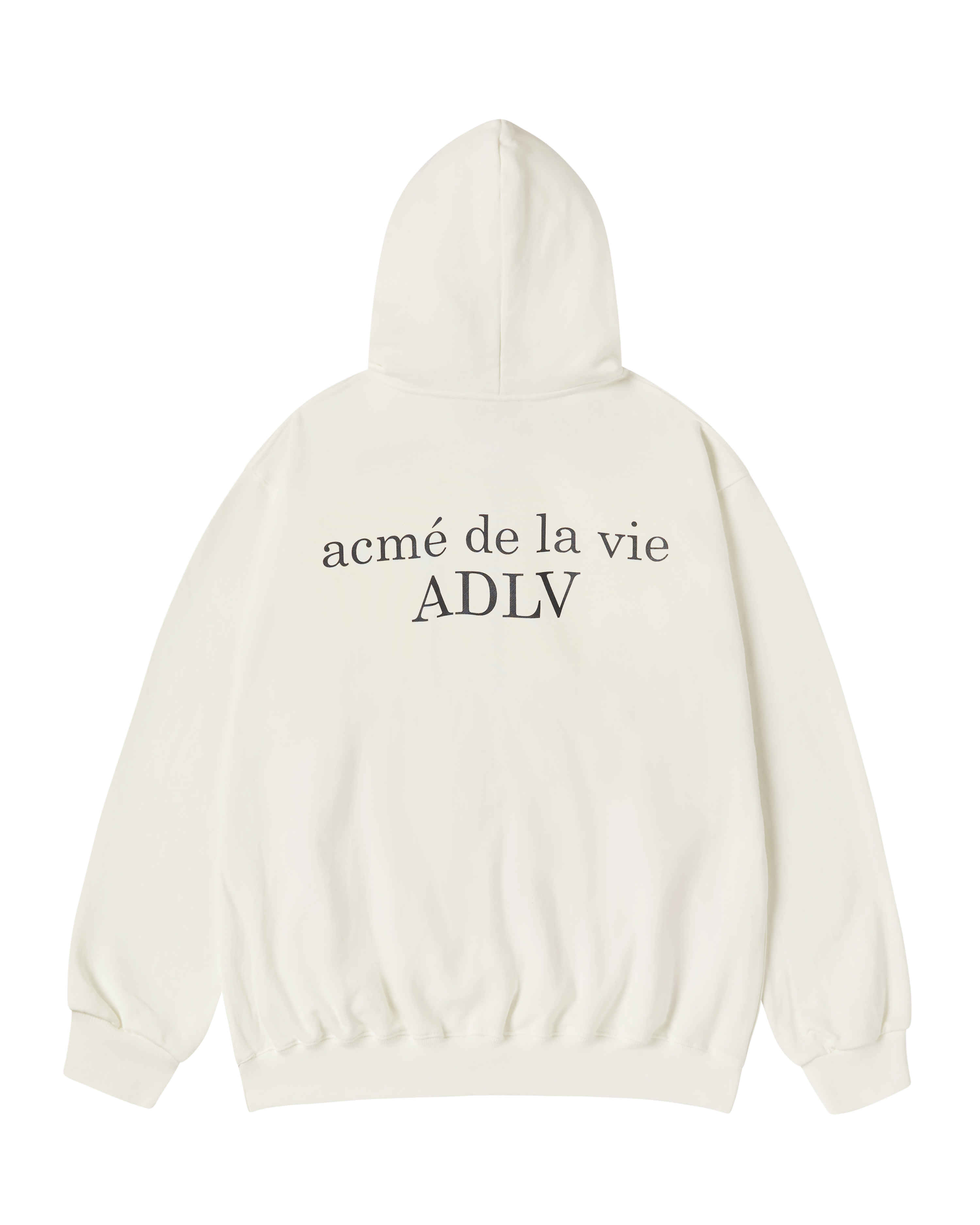 Áo hoodie BASIC LOGO NAPPING SEASON2 Trắng ngà