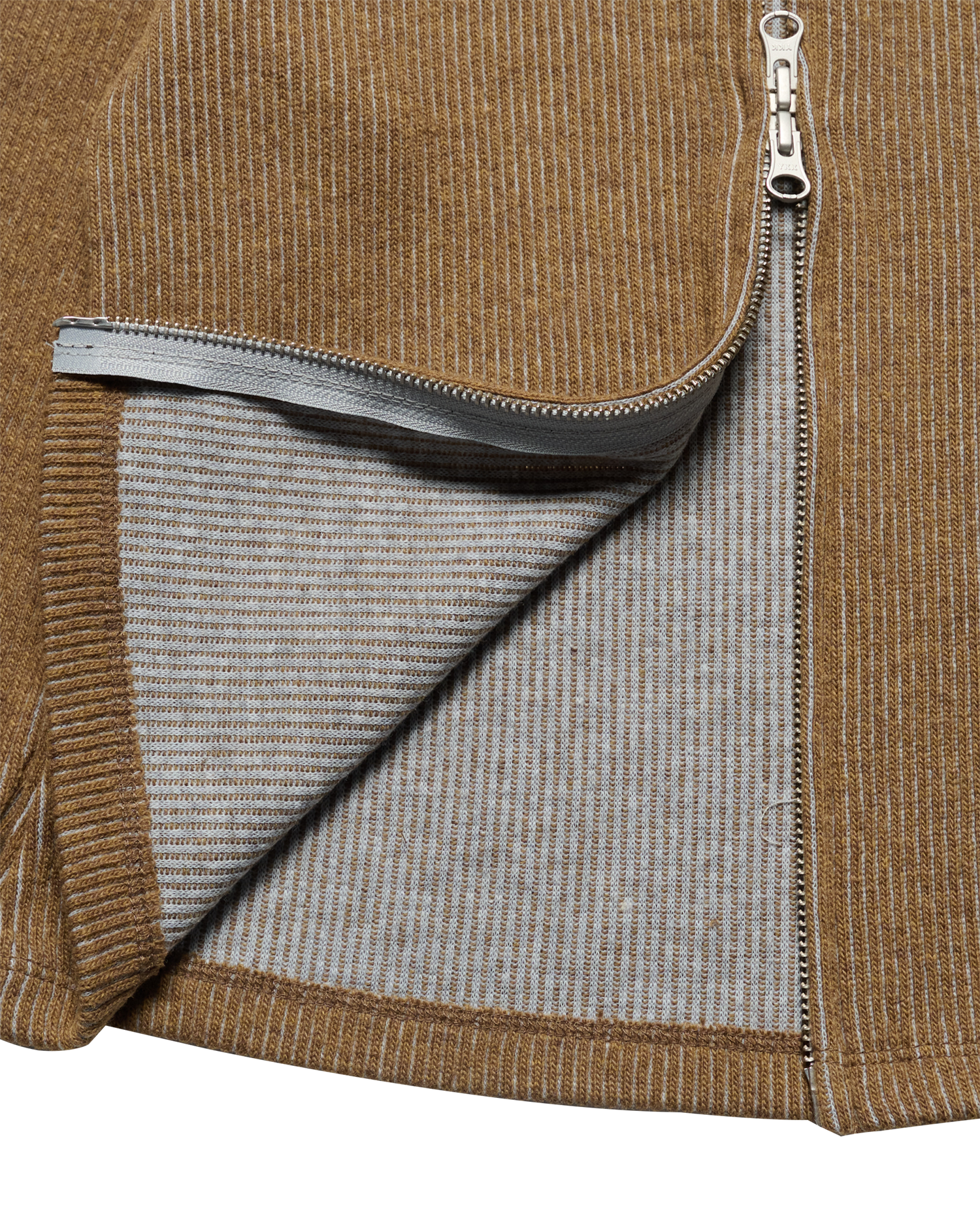 ADLV - Áo nỉ WOMAN RIBBED CROP Nâu