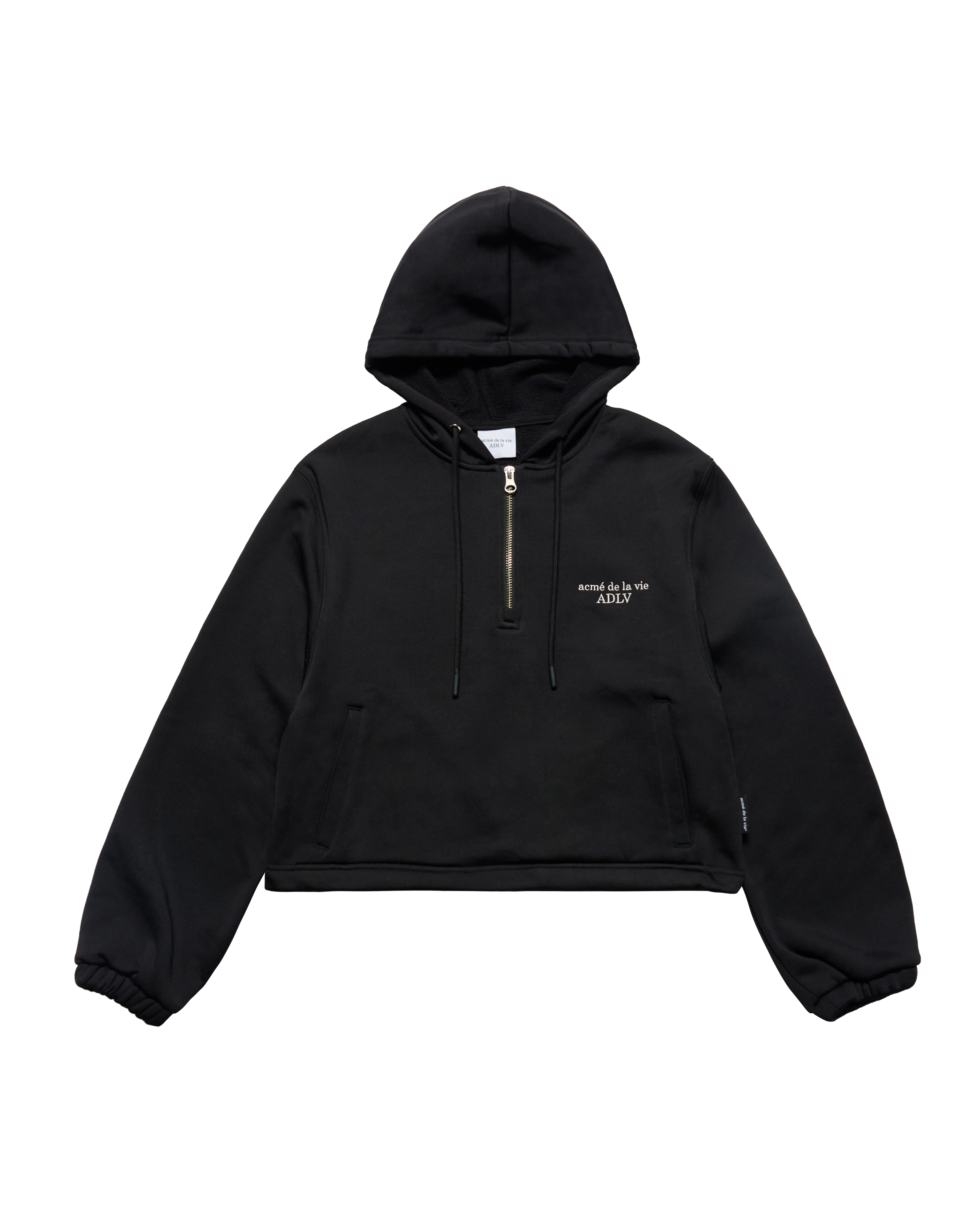 Áo hoodie WOMAN FLEECE BONDED Đen
