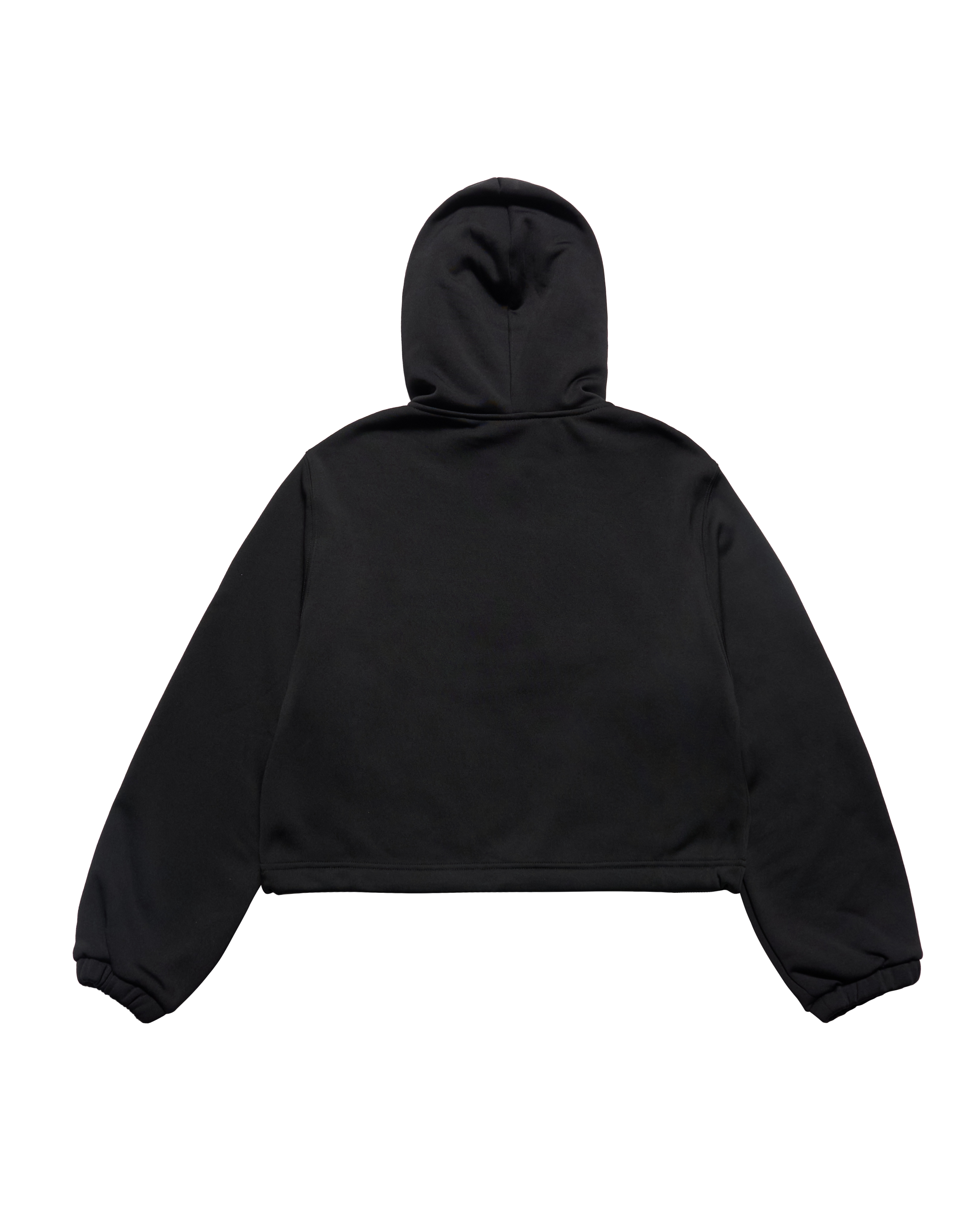 Áo hoodie WOMAN FLEECE BONDED Đen
