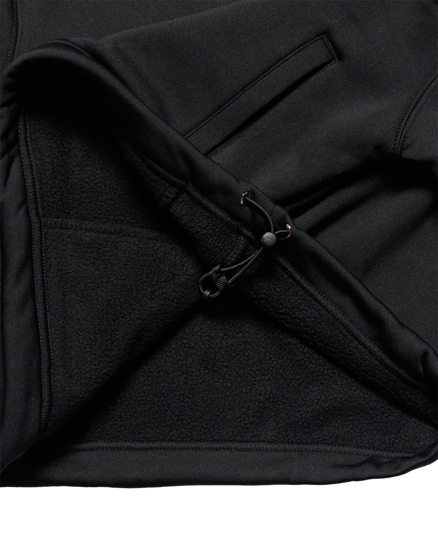 Áo hoodie WOMAN FLEECE BONDED Đen