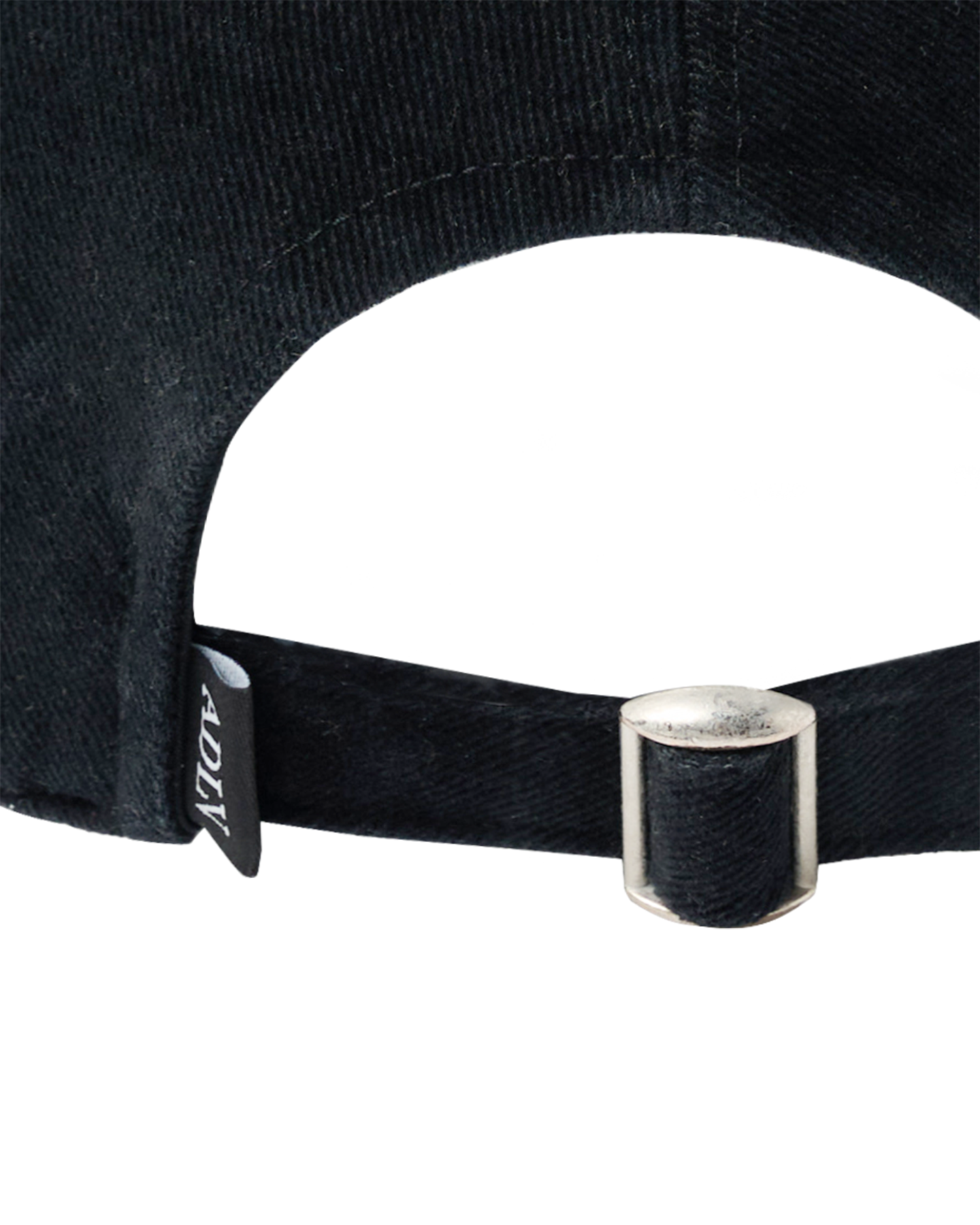 ADLV - Mũ bóng chày FABRIC LOGO APPLIQUE Đen