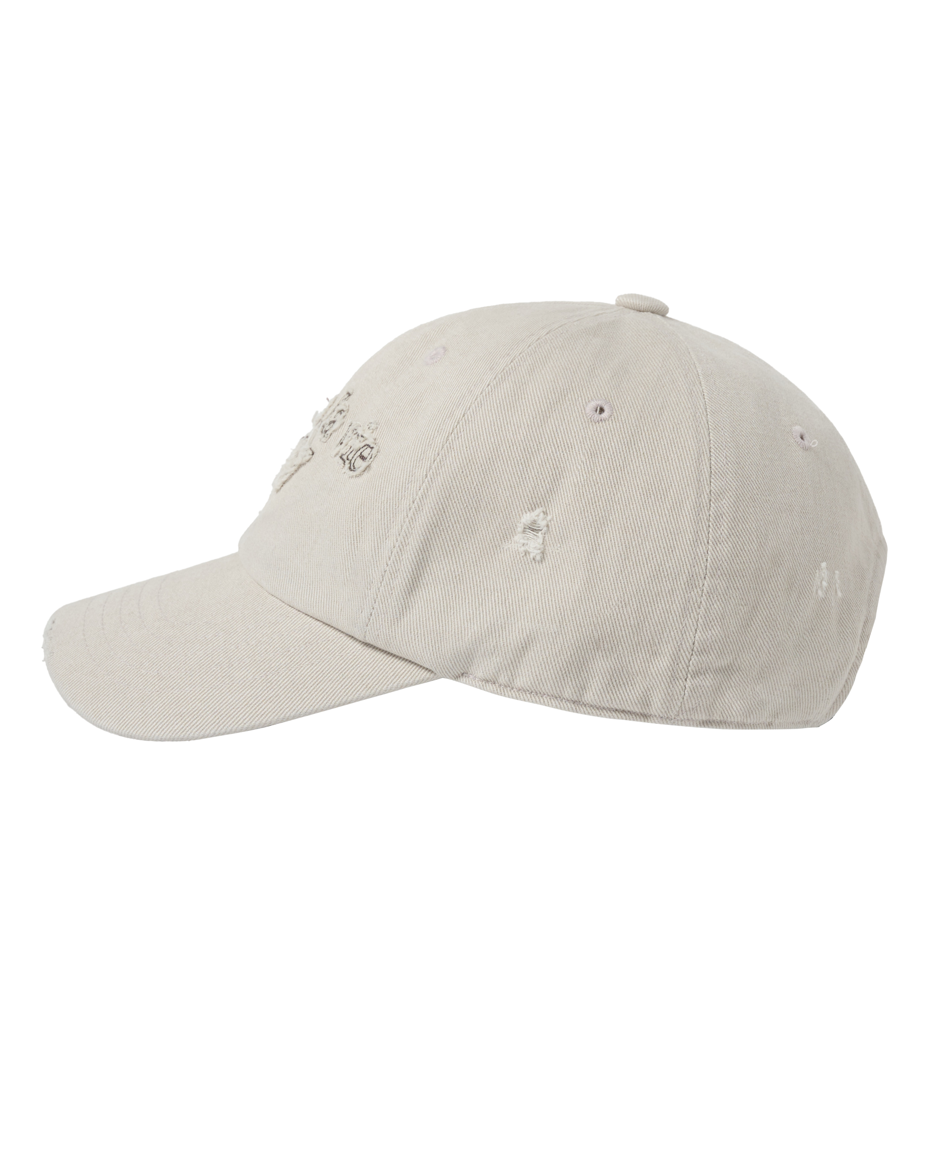 ADLV - Mũ bóng chày FABRIC LOGO APPLIQUE Trắng ngà