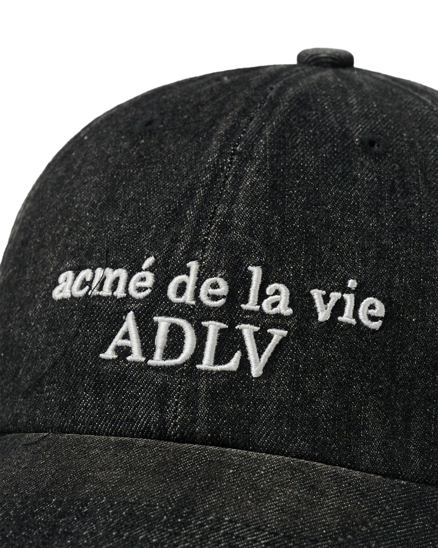 ADLV - Mũ bóng chày PIGMENT BASIC BIG LOGO Đen