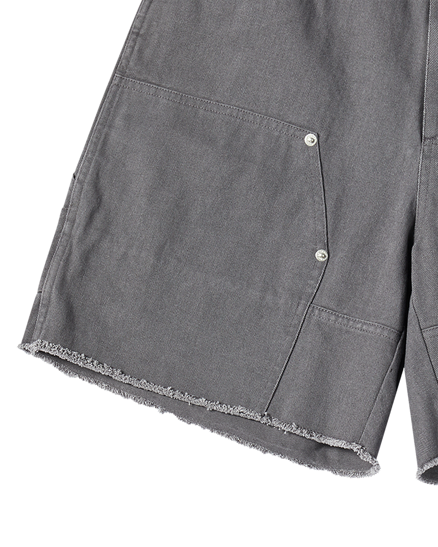 ADLV - Quần short DOUBLE KNEE DENIM Than chì