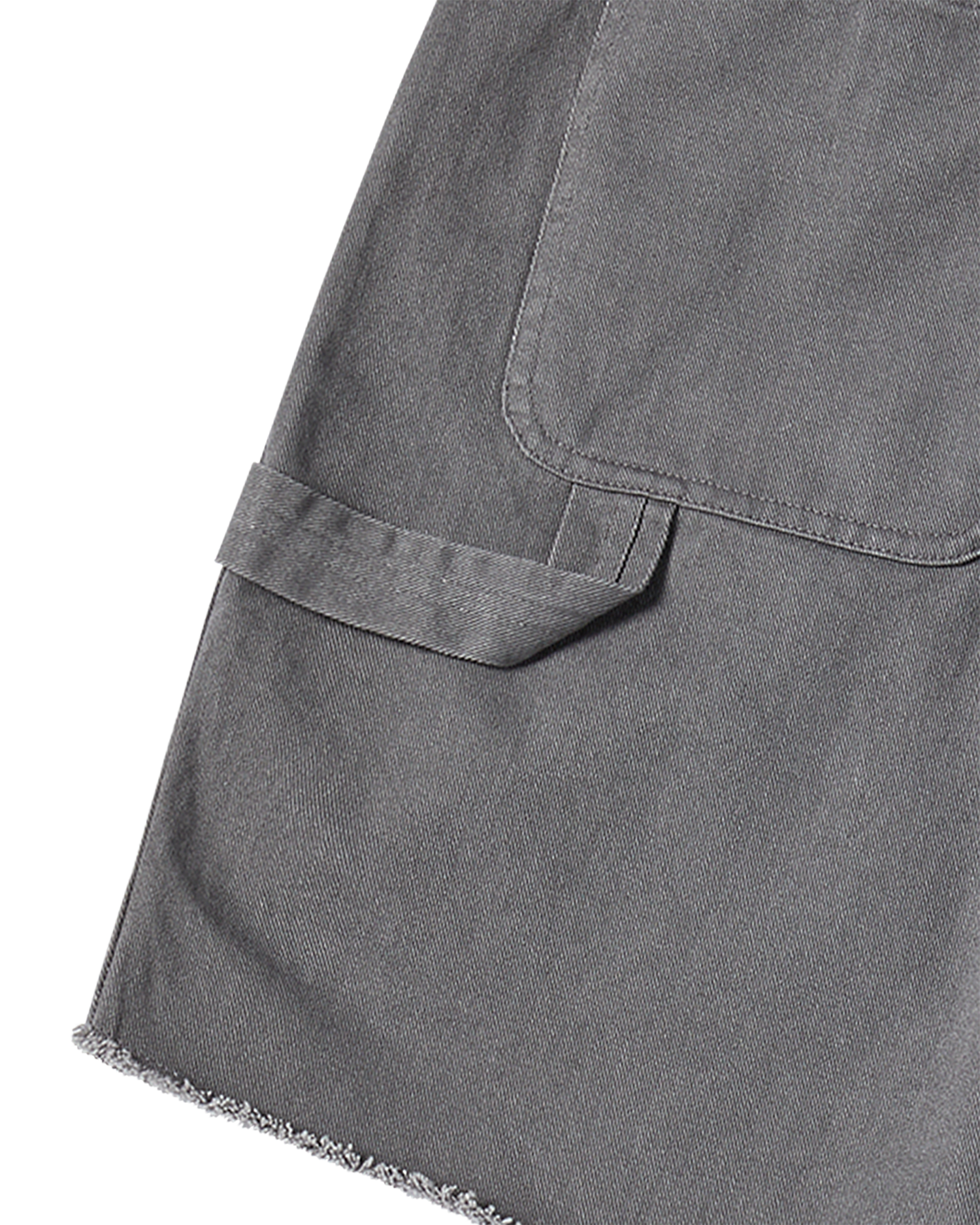 ADLV - Quần short DOUBLE KNEE DENIM Than chì