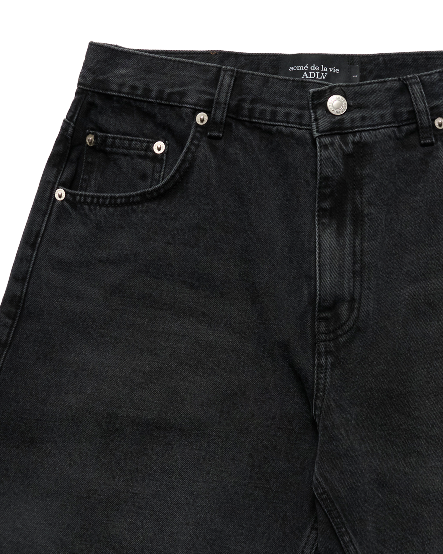ADLV - Quần short SENSITIVE DENIM Đen