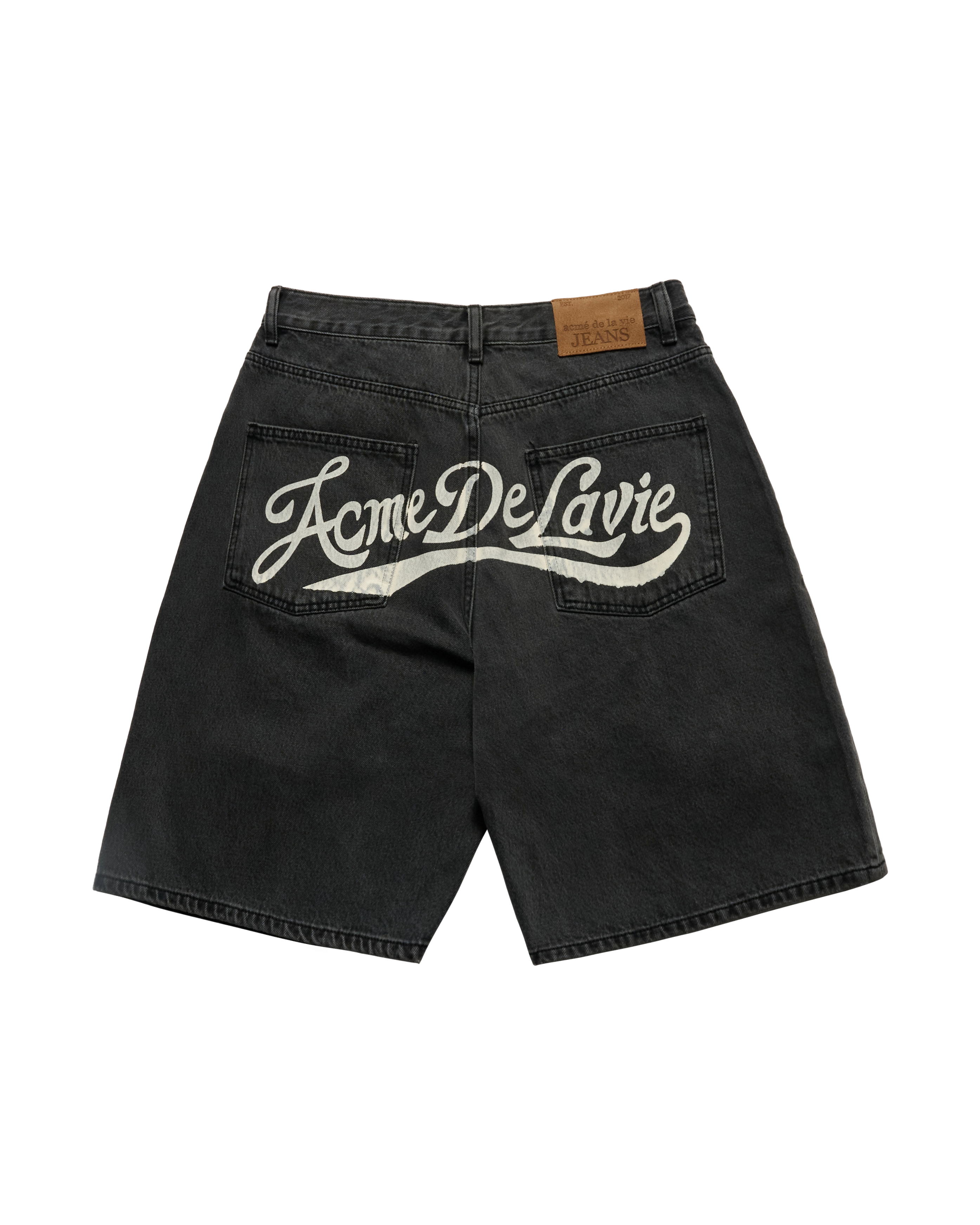 ADLV - Quần short STANDARD DENIM Đen