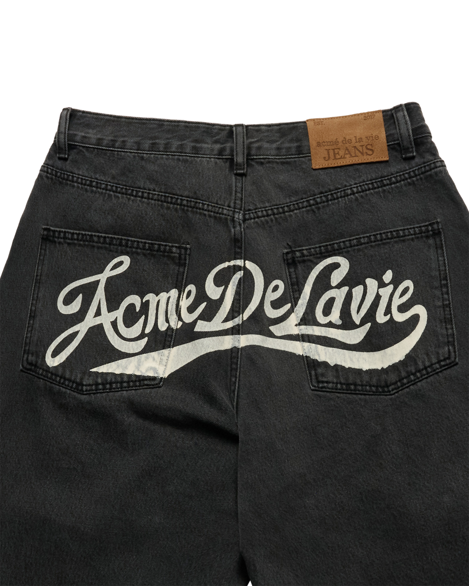 ADLV - Quần short STANDARD DENIM Đen