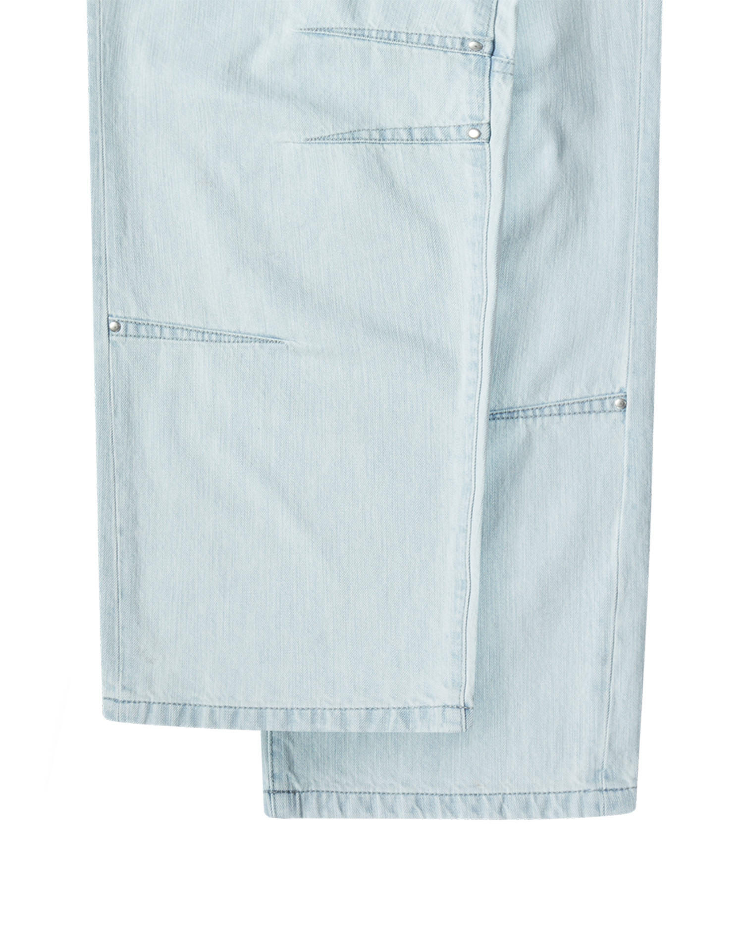 ADLV - Quần STUDDED BALLOON FIT DENIM Xanh da trời