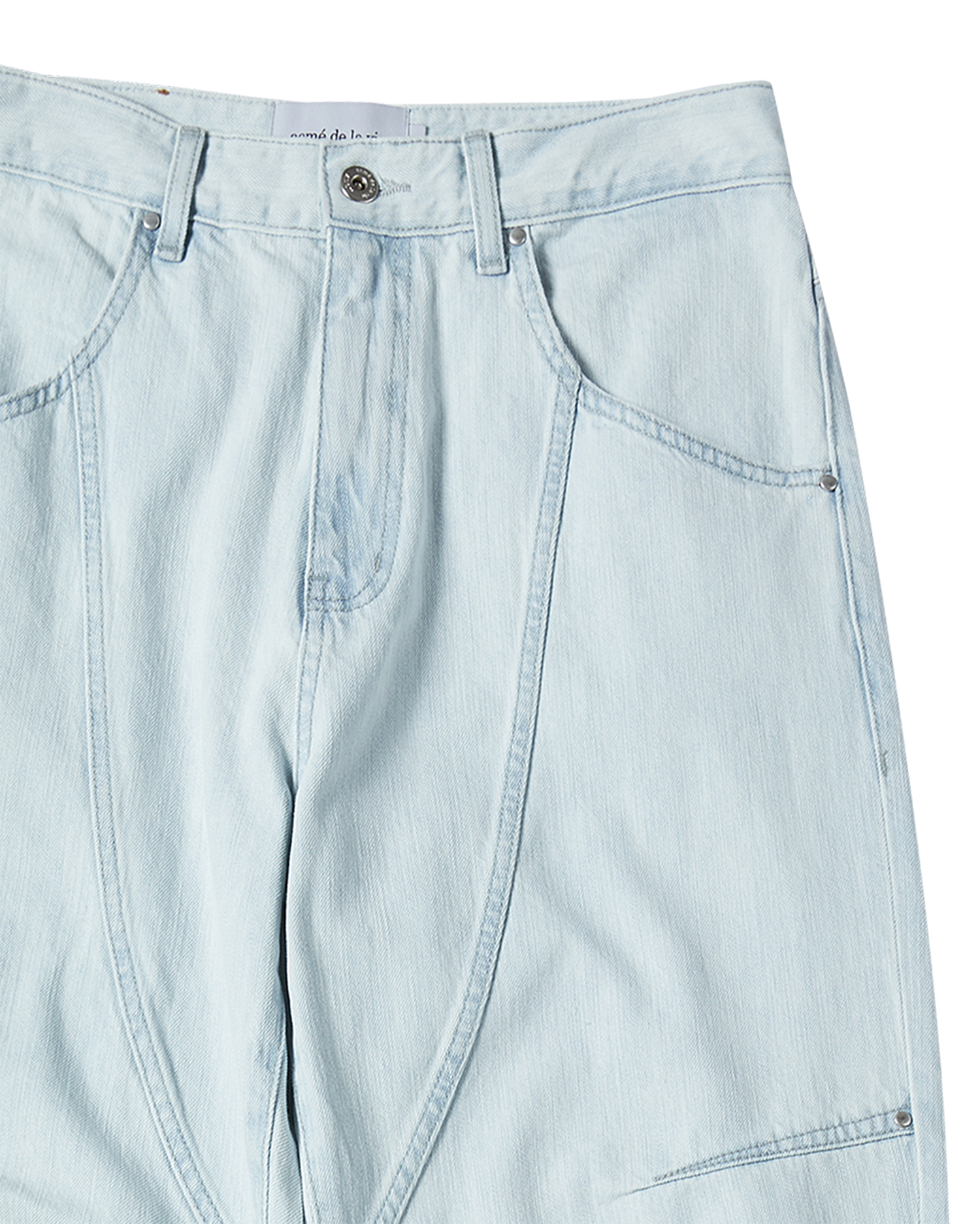 ADLV - Quần STUDDED BALLOON FIT DENIM Xanh da trời