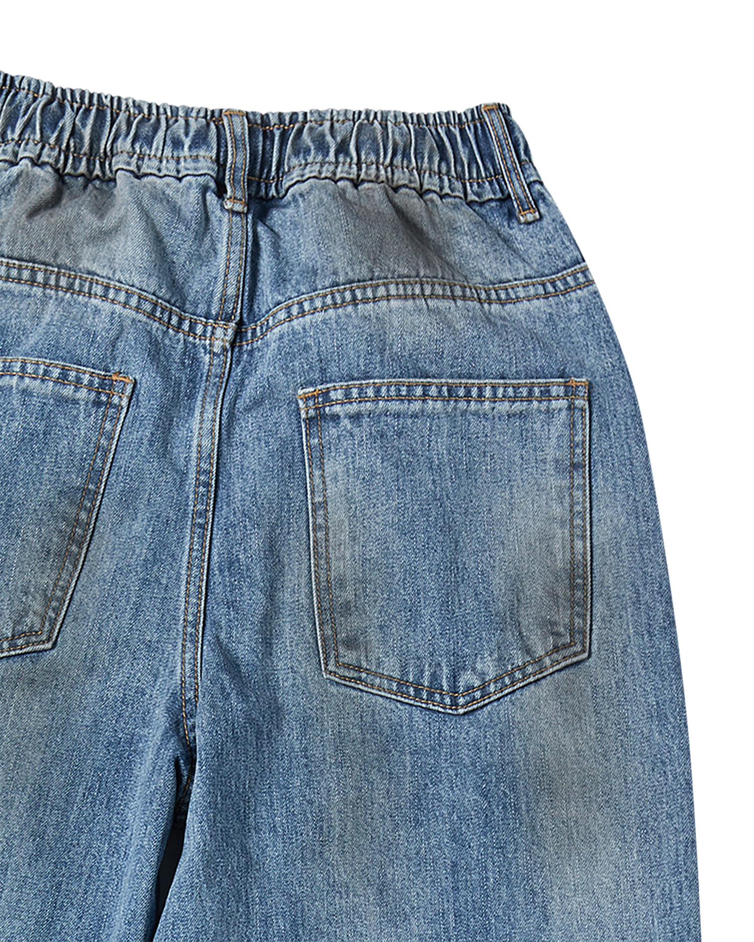 ADLV - Quần WOMAN DIRTY WASHED WIDE Xanh dương