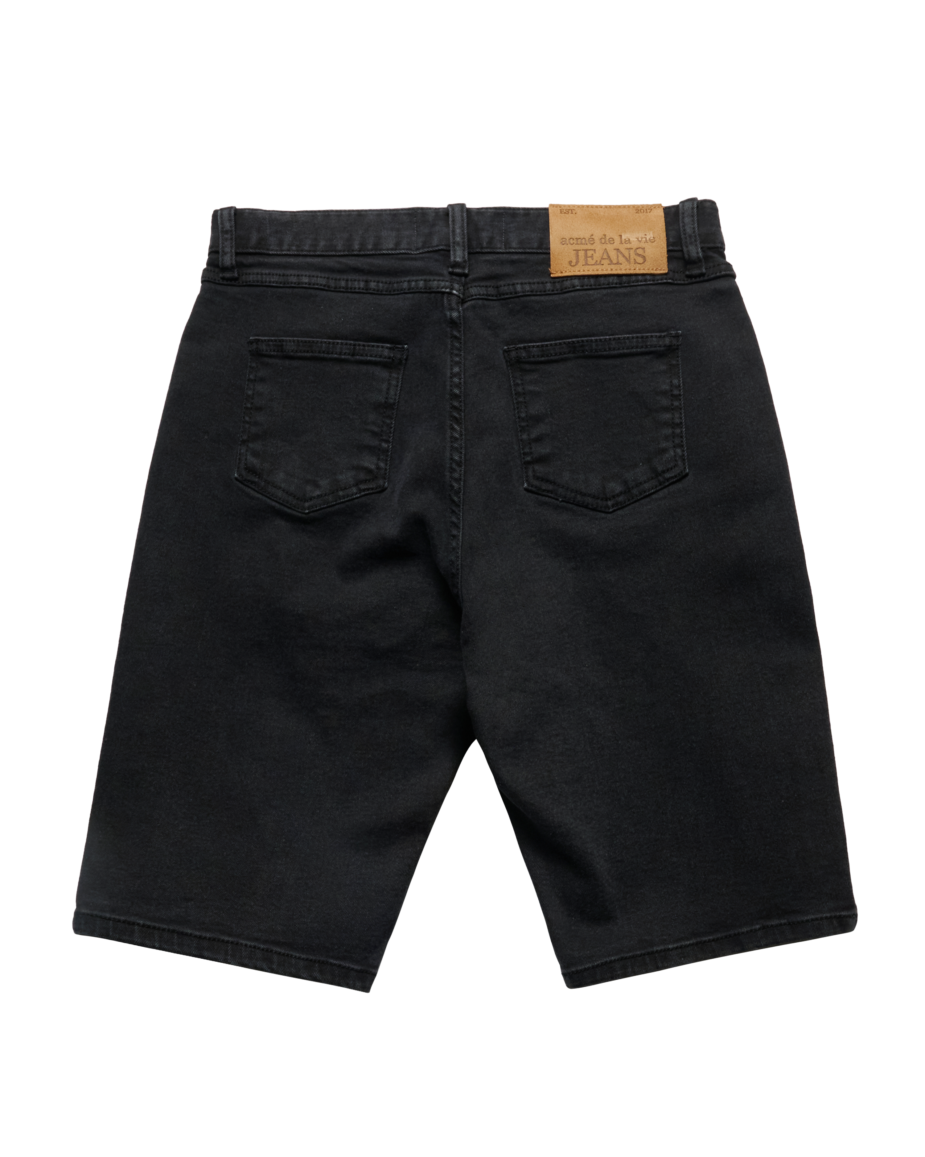 ADLV - Quần short WOMAN BIKER DENIM Đen