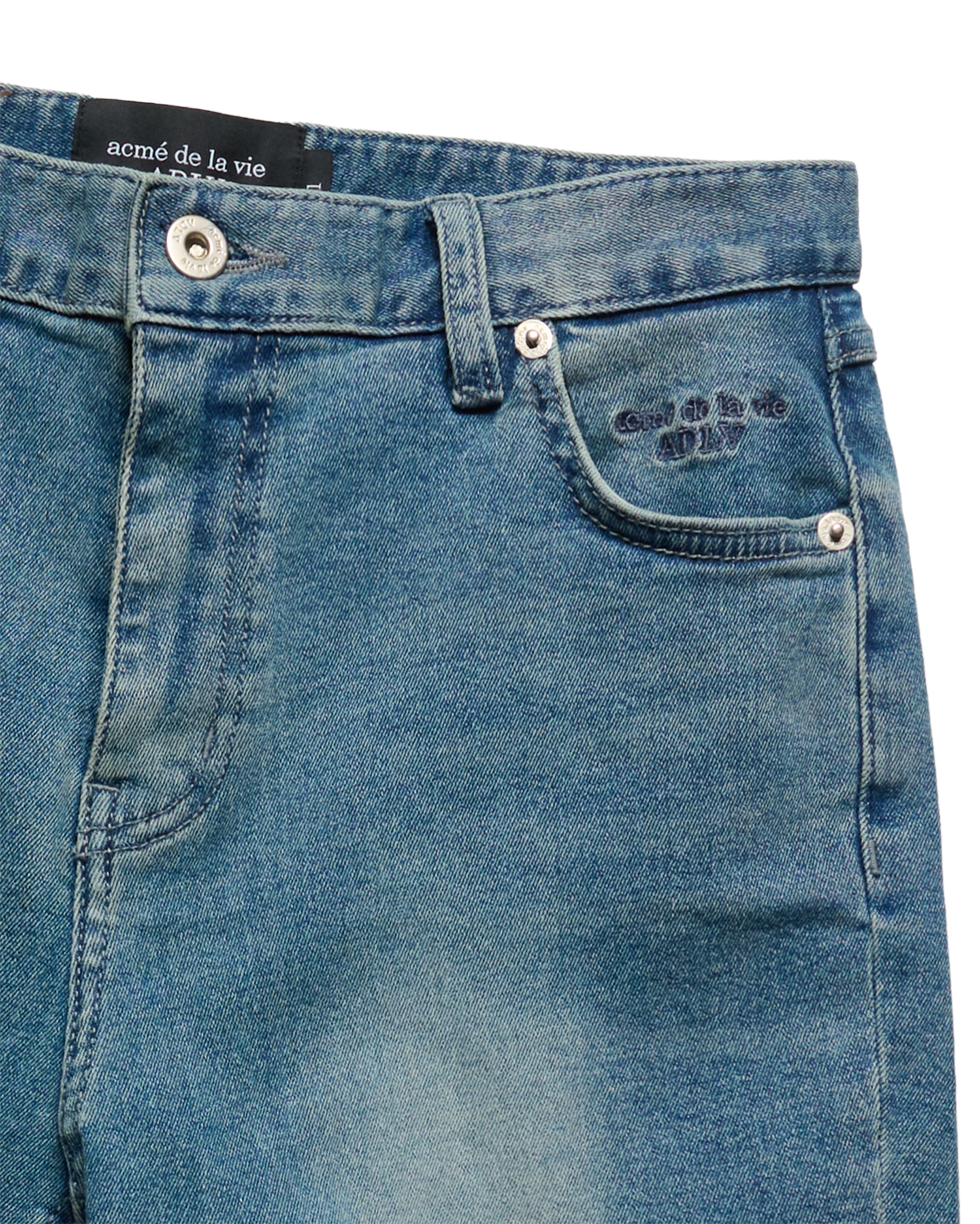 ADLV - Quần short WOMAN BIKER DENIM Xanh dương